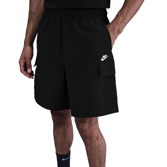 Nike Club Utility Shorts - Men's - Black/White