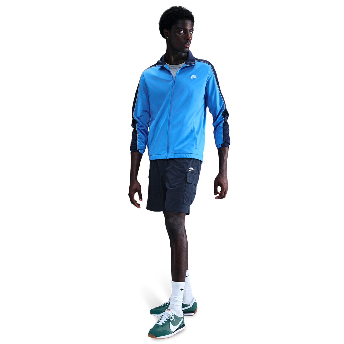 Nike Club Utility Shorts - Men's - Obsidian/White