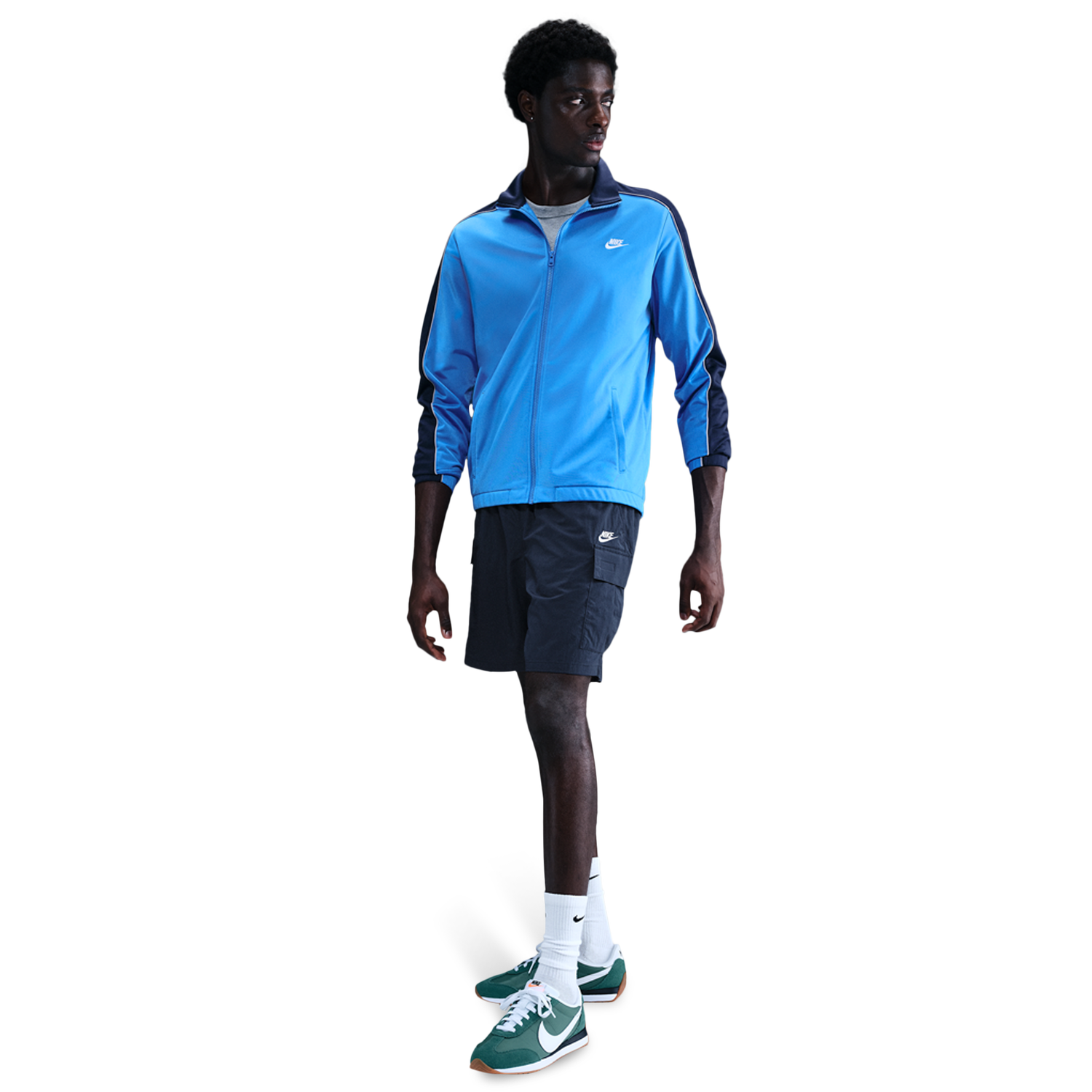 Nike Club Utility Shorts - Men's - Obsidian/White