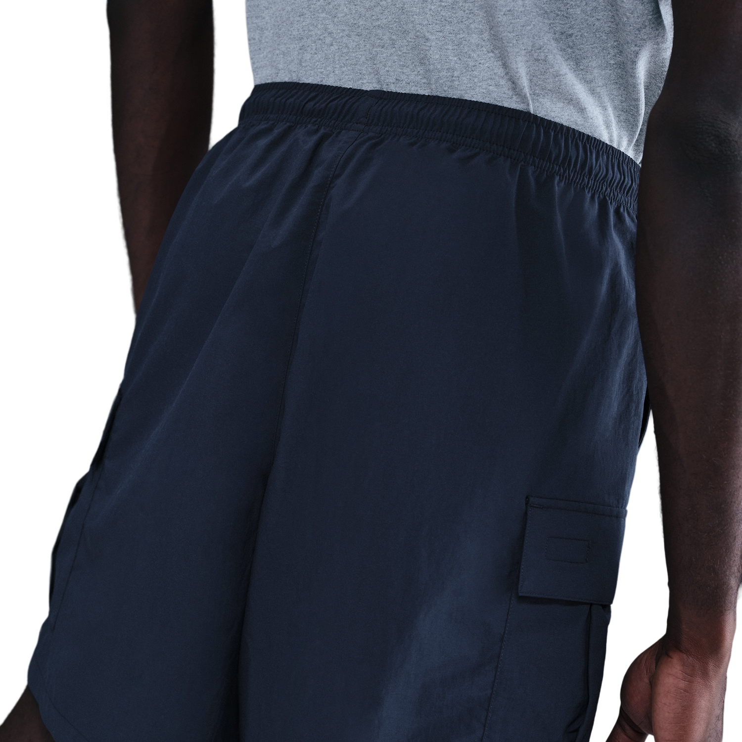 Nike Club Utility Shorts - Men's - Obsidian/White