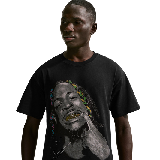 Nike Morant Long Sleeve T-Shirt - Men's - Black