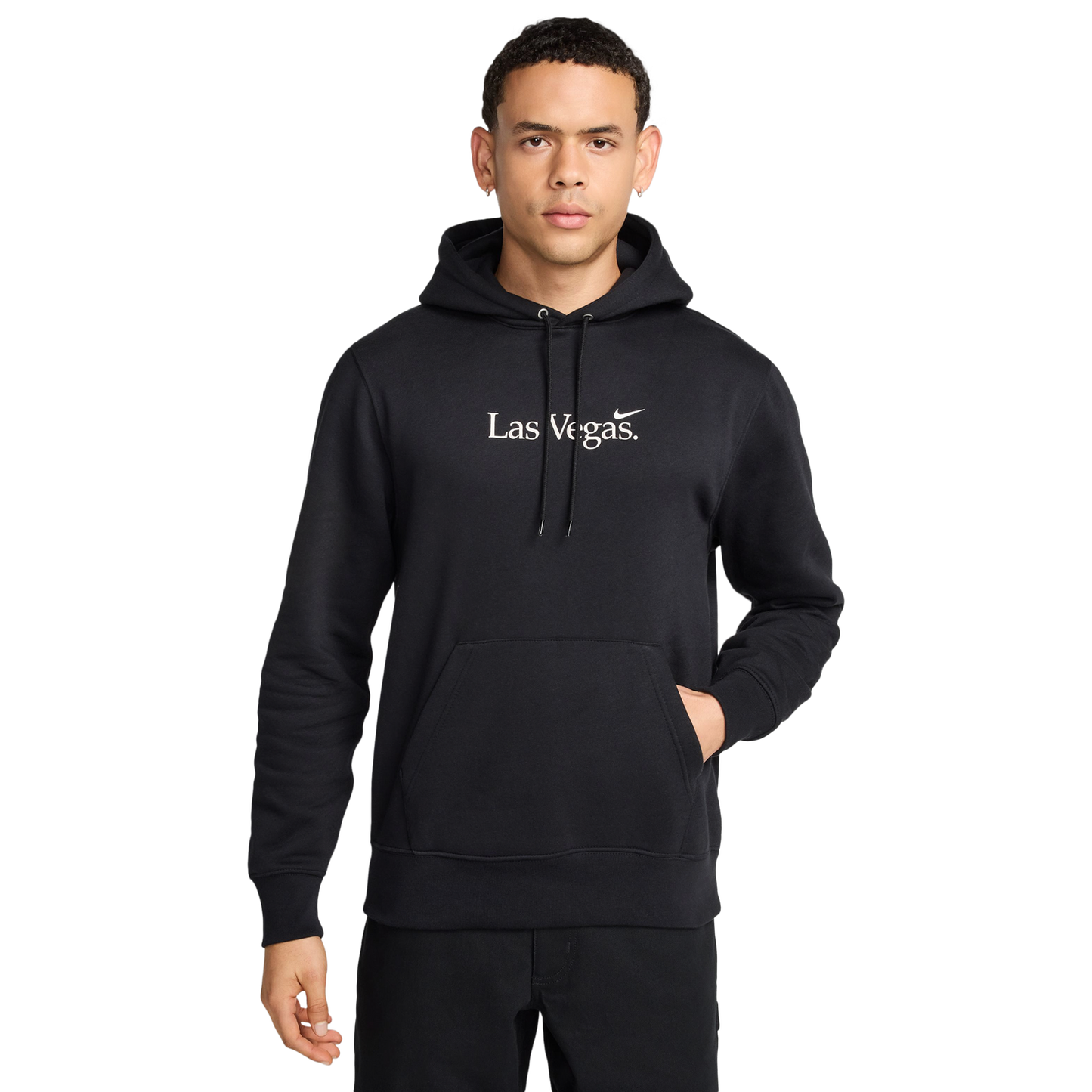 Nike VGS Club Pullover BB Hoodie - Men's - Black/White