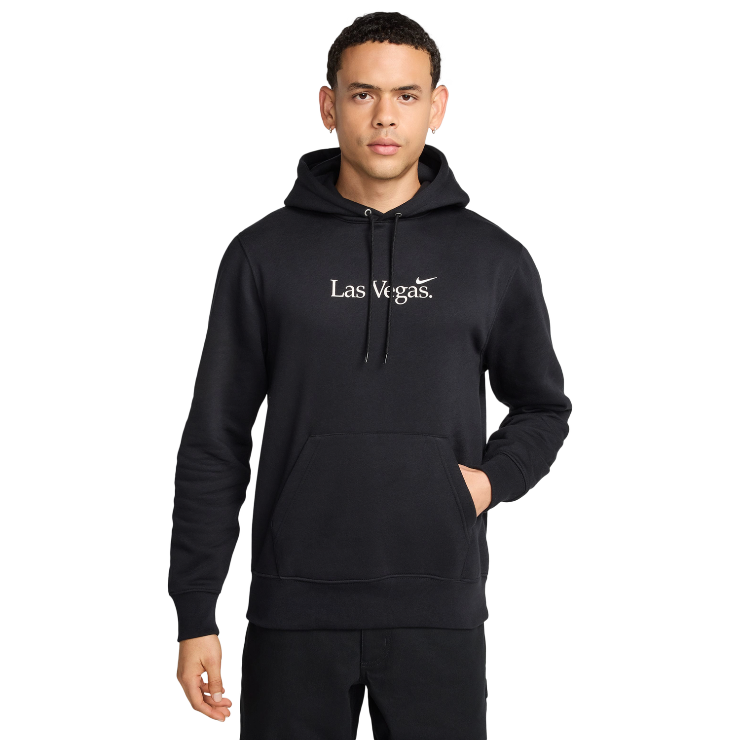 Nike VGS Club Pullover BB Hoodie - Men's - Black/White