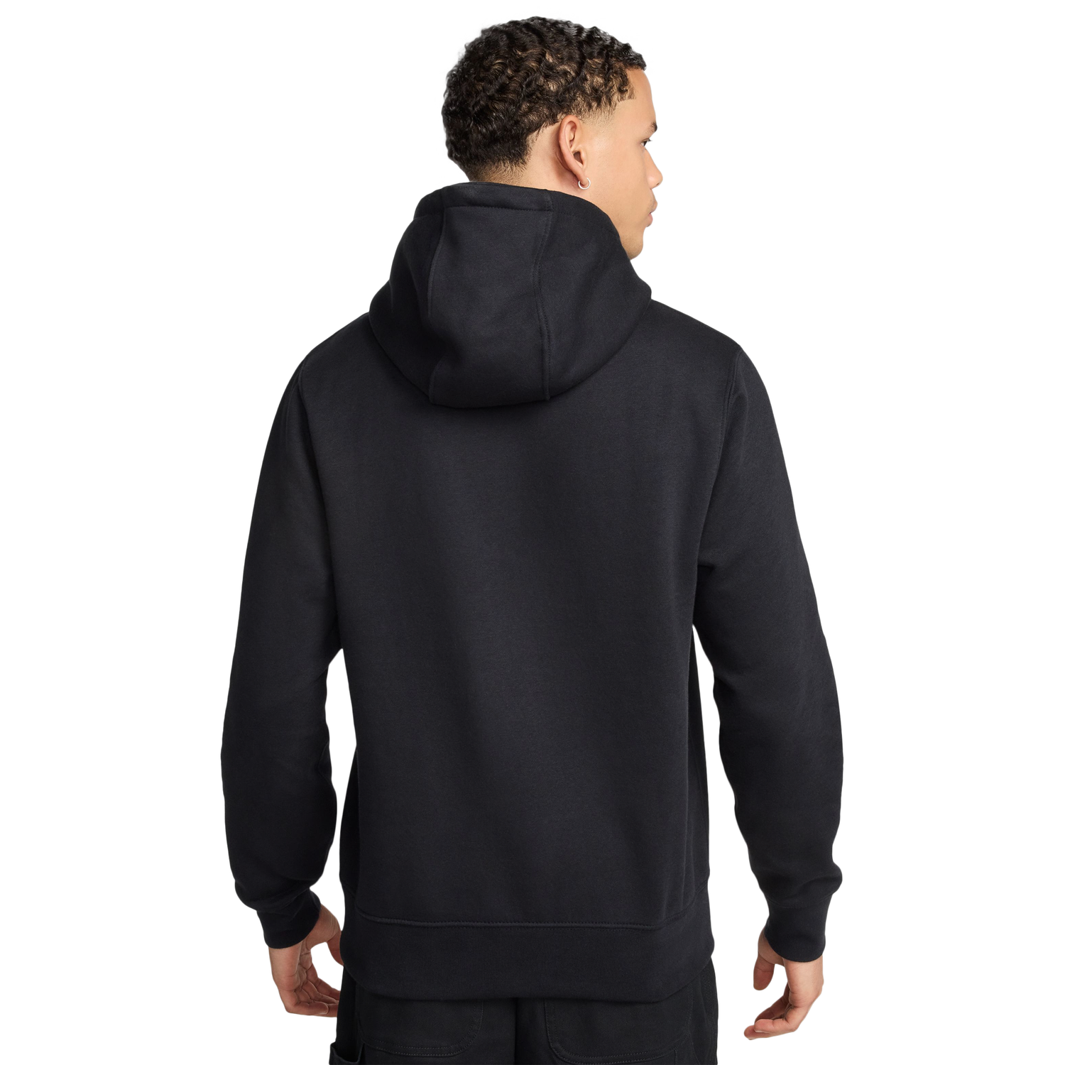 Nike VGS Club Pullover BB Hoodie - Men's - Black/White