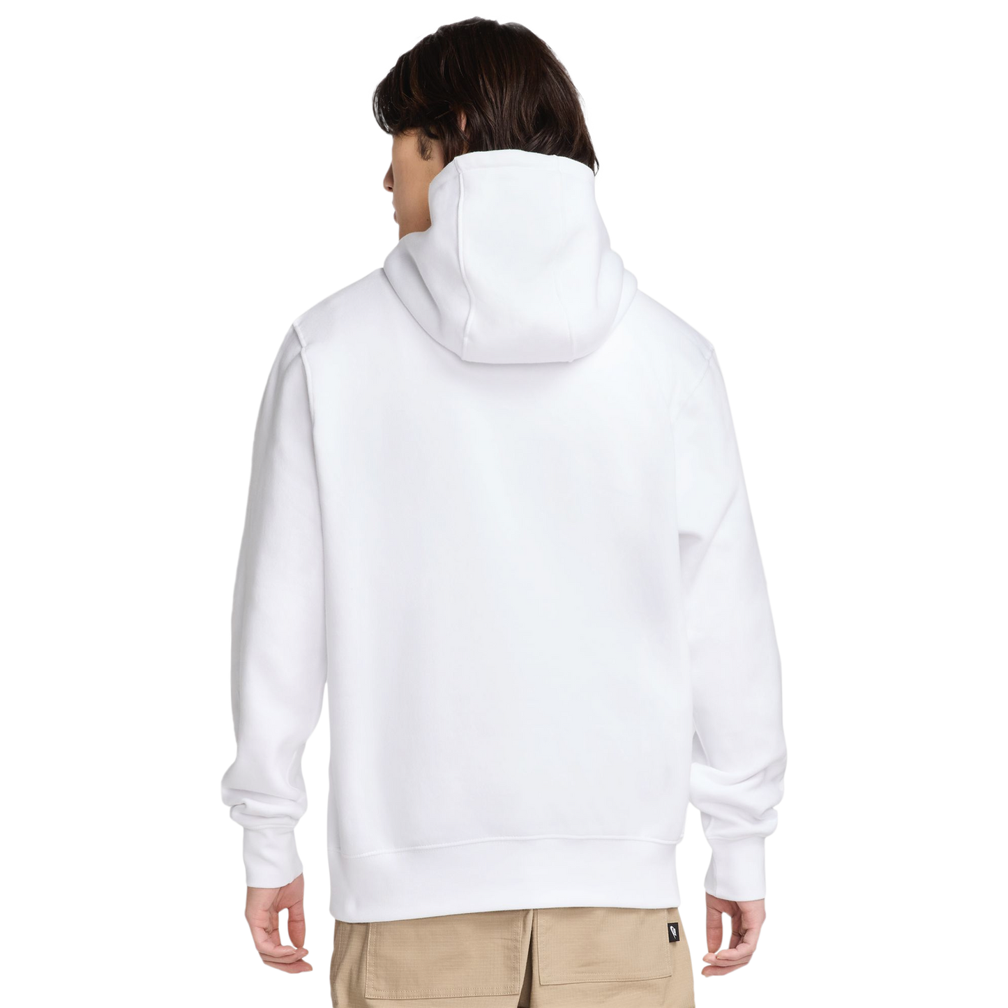 Nike VGS Club Pullover BB Hoodie - Men's - White/Cosmic Clay