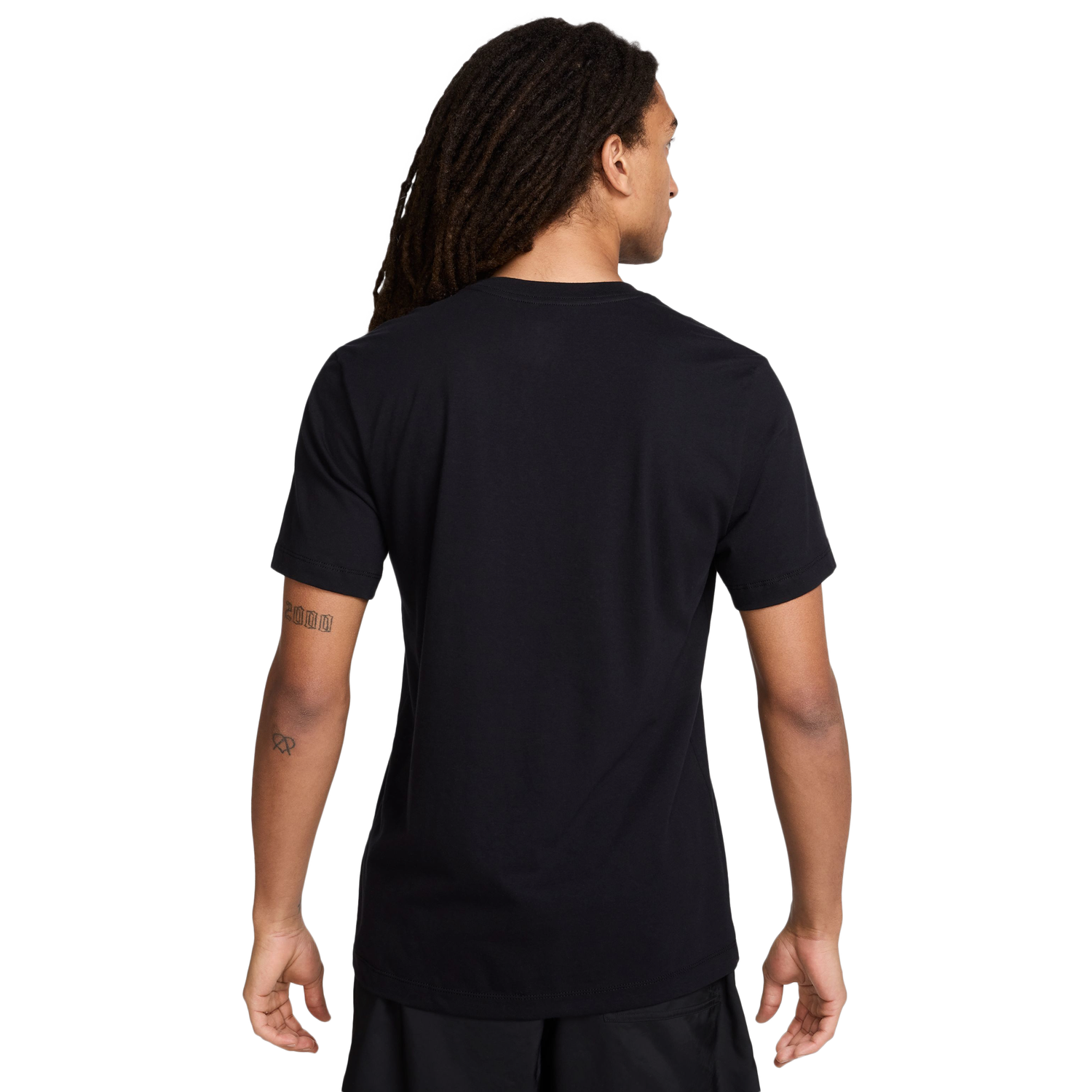 Nike LAS Short Sleeve Crew T-Shirt - Men's - Black/White