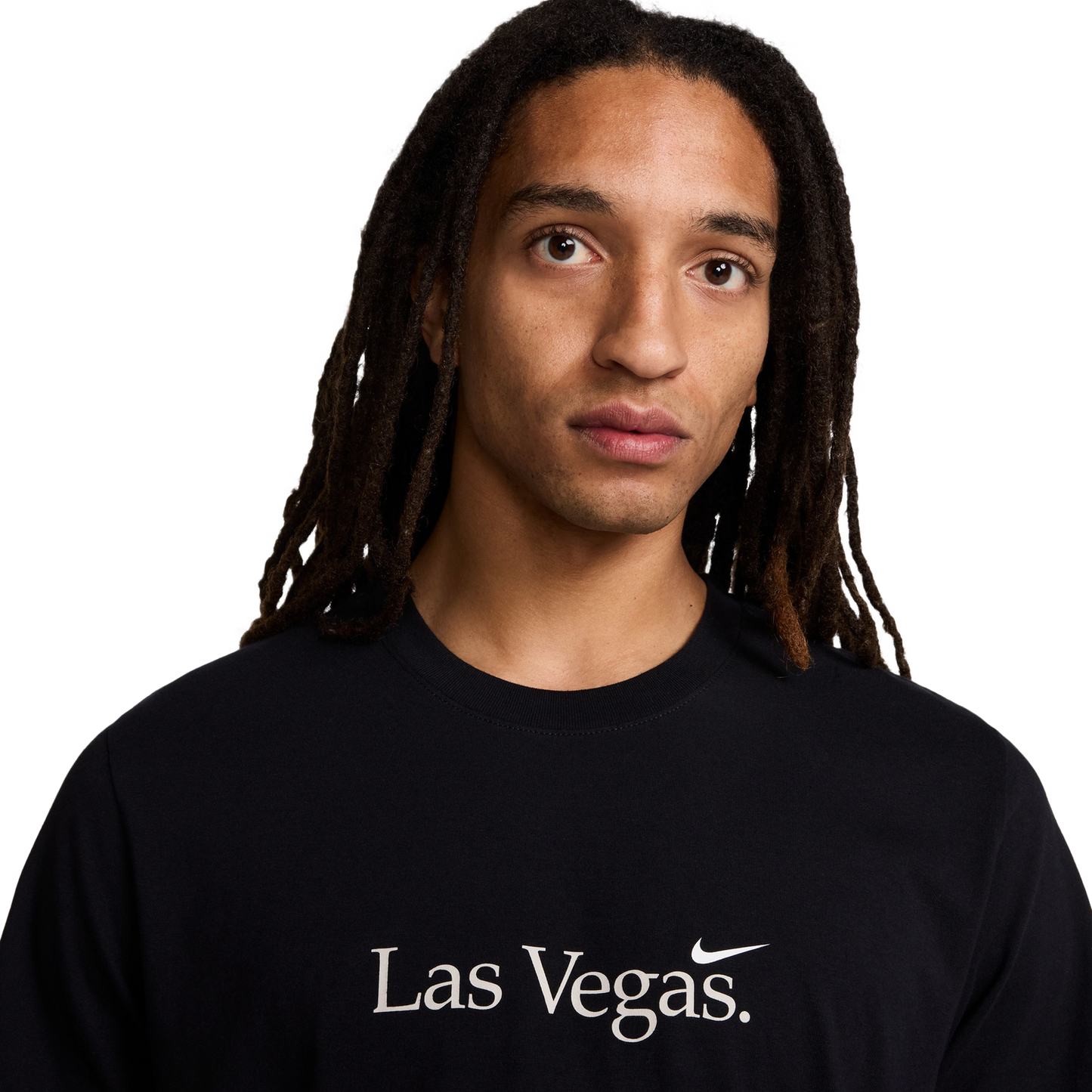 Nike LAS Short Sleeve Crew T-Shirt - Men's - Black/White