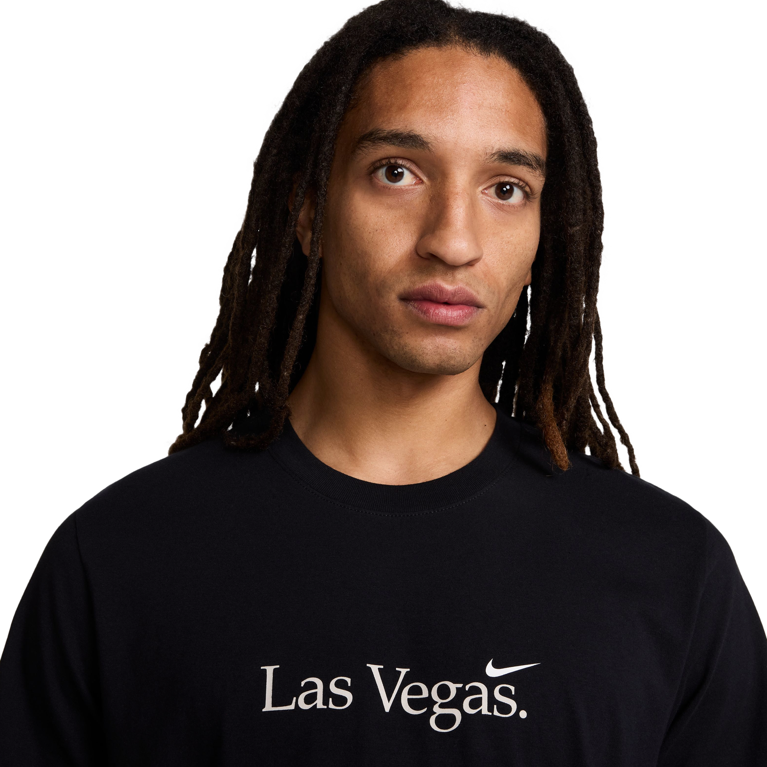 Nike LAS Short Sleeve Crew T-Shirt - Men's - Black/White