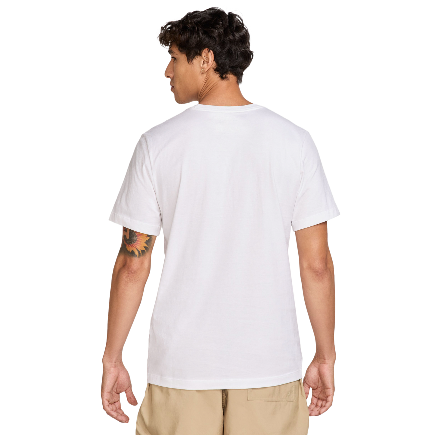 Nike LAS Short Sleeve Crew T-Shirt - Men's - White/Cosmic Clay