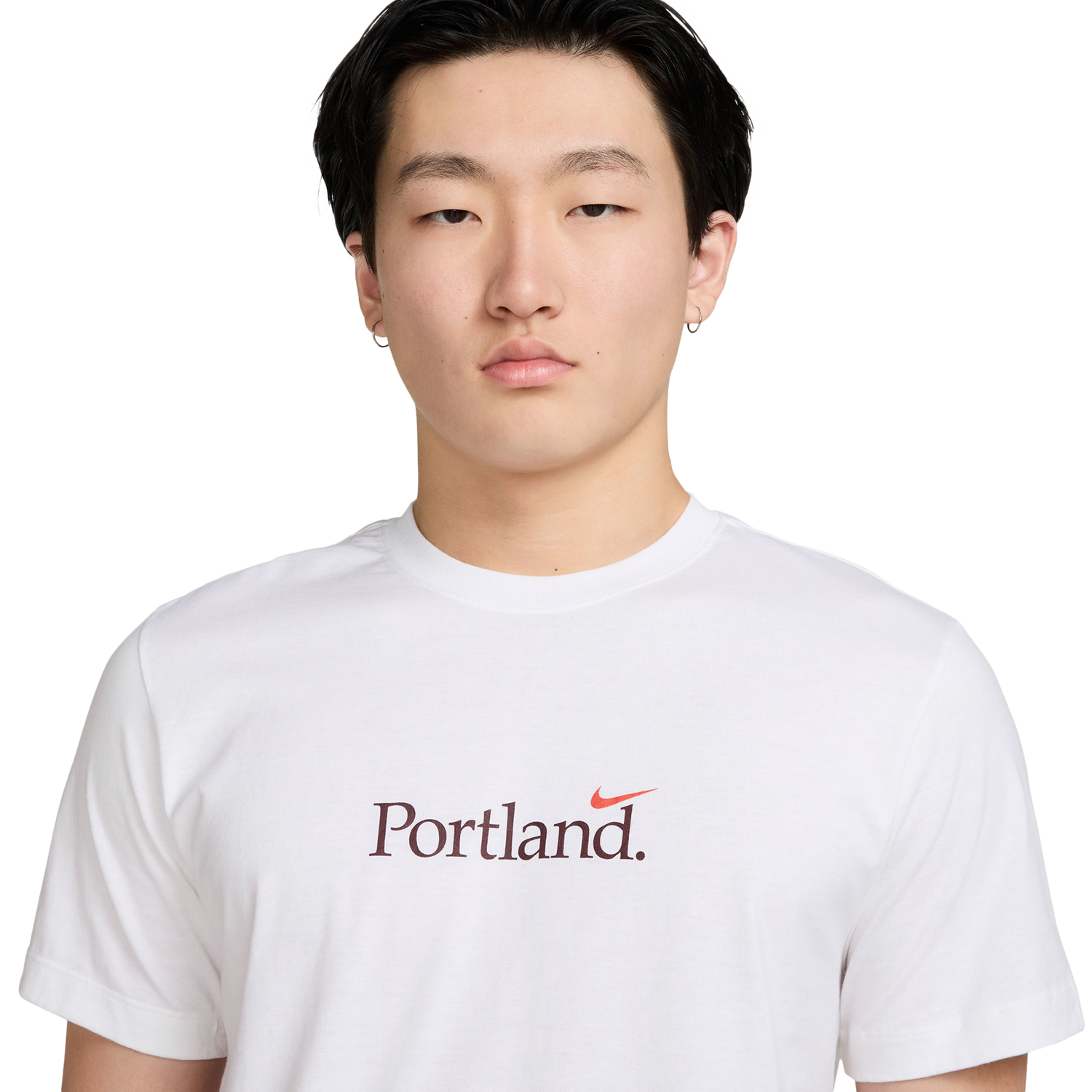 Nike PDX Short Sleeve Crew T-Shirt - Men's - White/Cosmic Clay