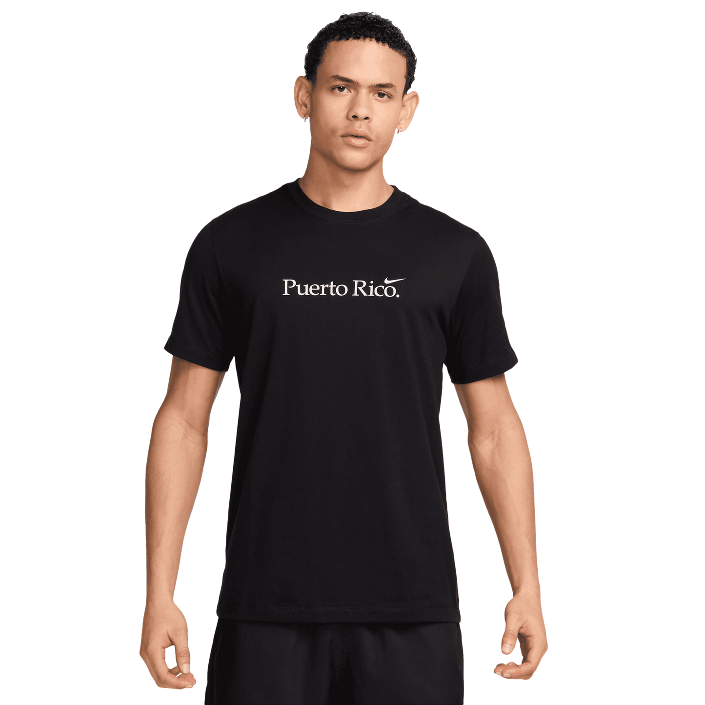 Nike PR Short Sleeve Crew T-Shirt - Men's - White/Black