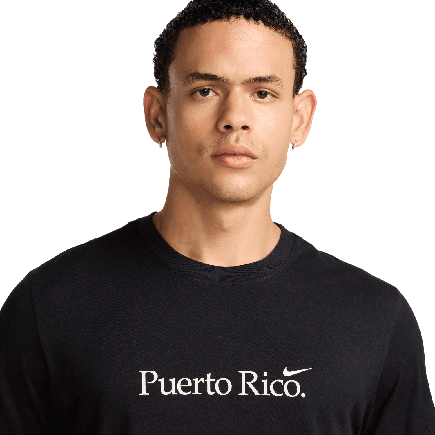 Nike PR Short Sleeve Crew T-Shirt - Men's - White/Black