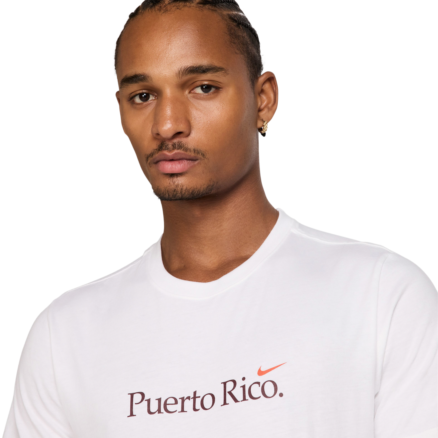 Nike PR Short Sleeve Crew T-Shirt - Men's - White