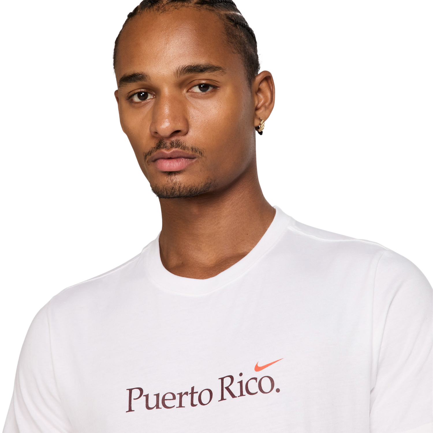 Nike PR Short Sleeve Crew T-Shirt - Men's - White