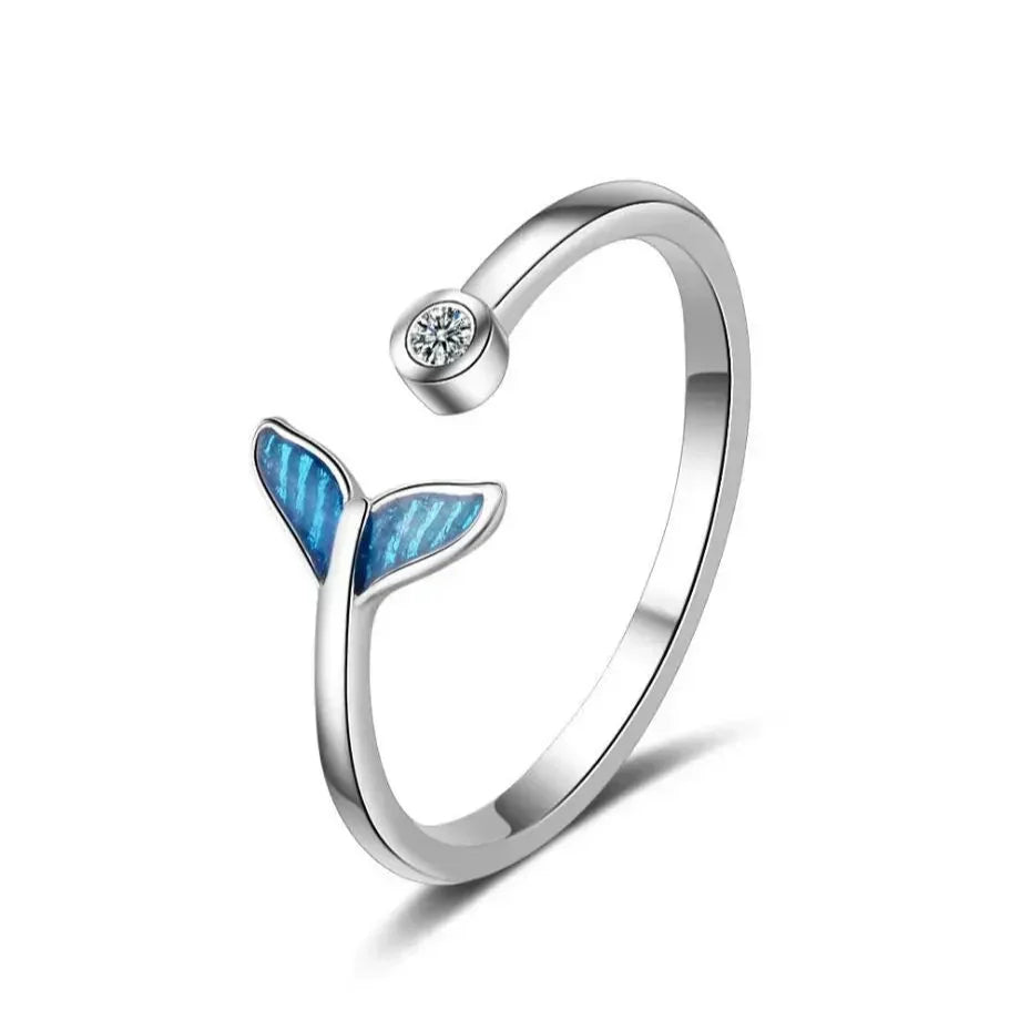 Mermaid Tail Minimalist Ring