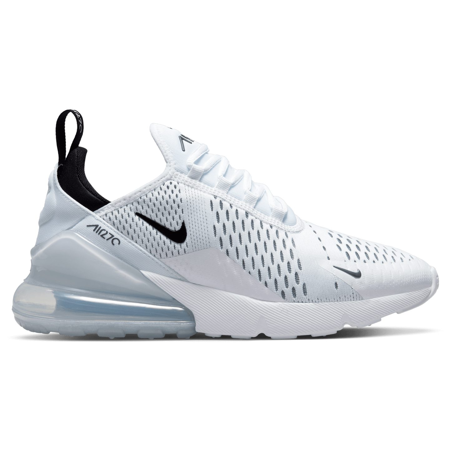 Nike Air Max 270 - Women's - White/Black/White