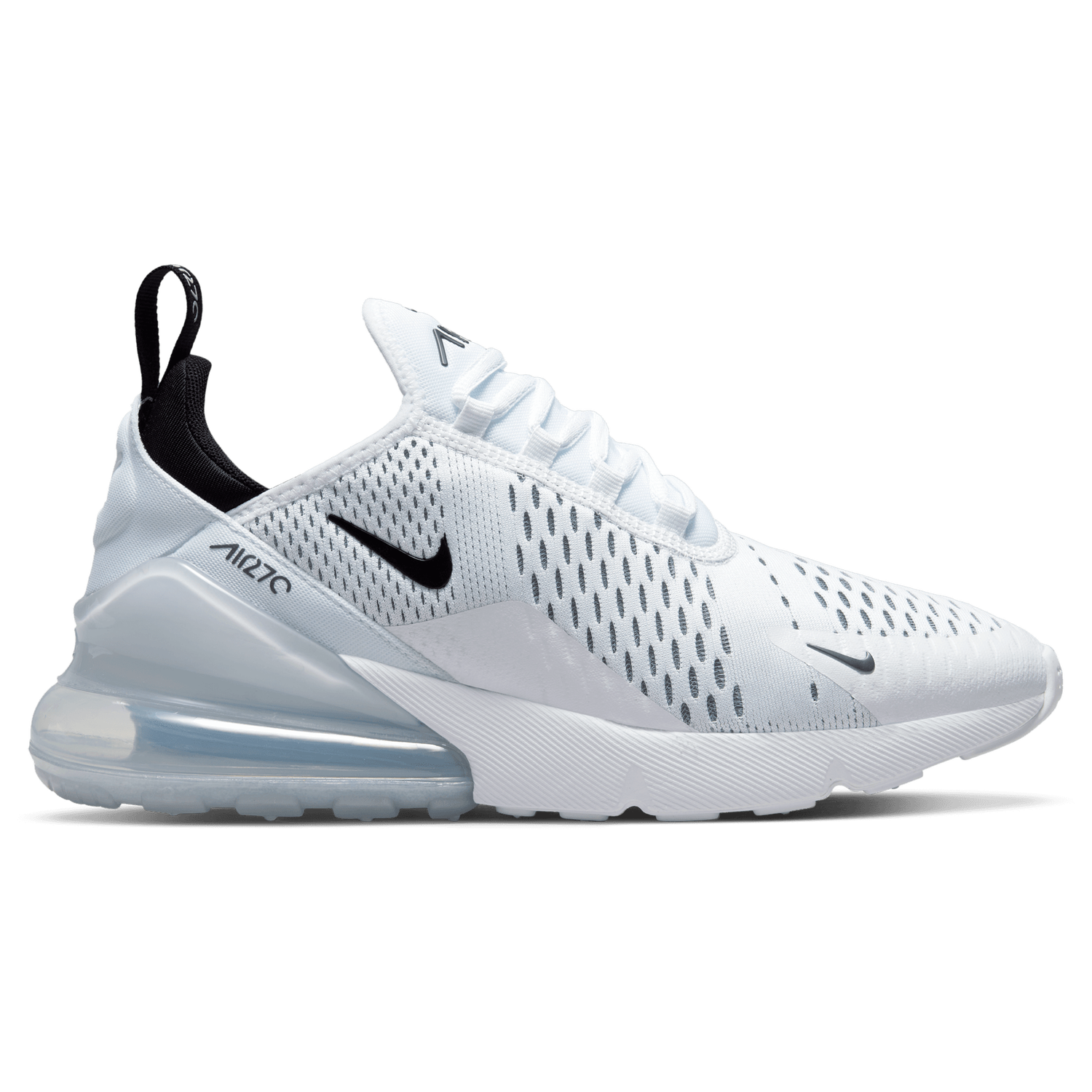 Nike Air Max 270 - Women's - White/Black/White