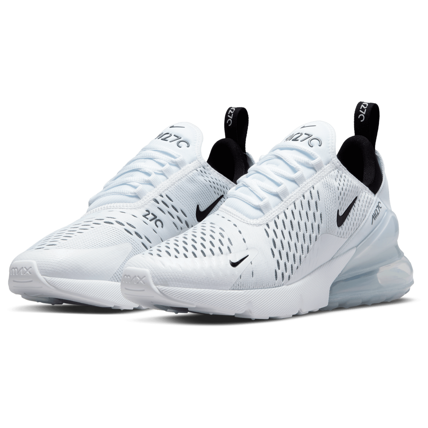 Nike Air Max 270 - Women's - White/Black/White