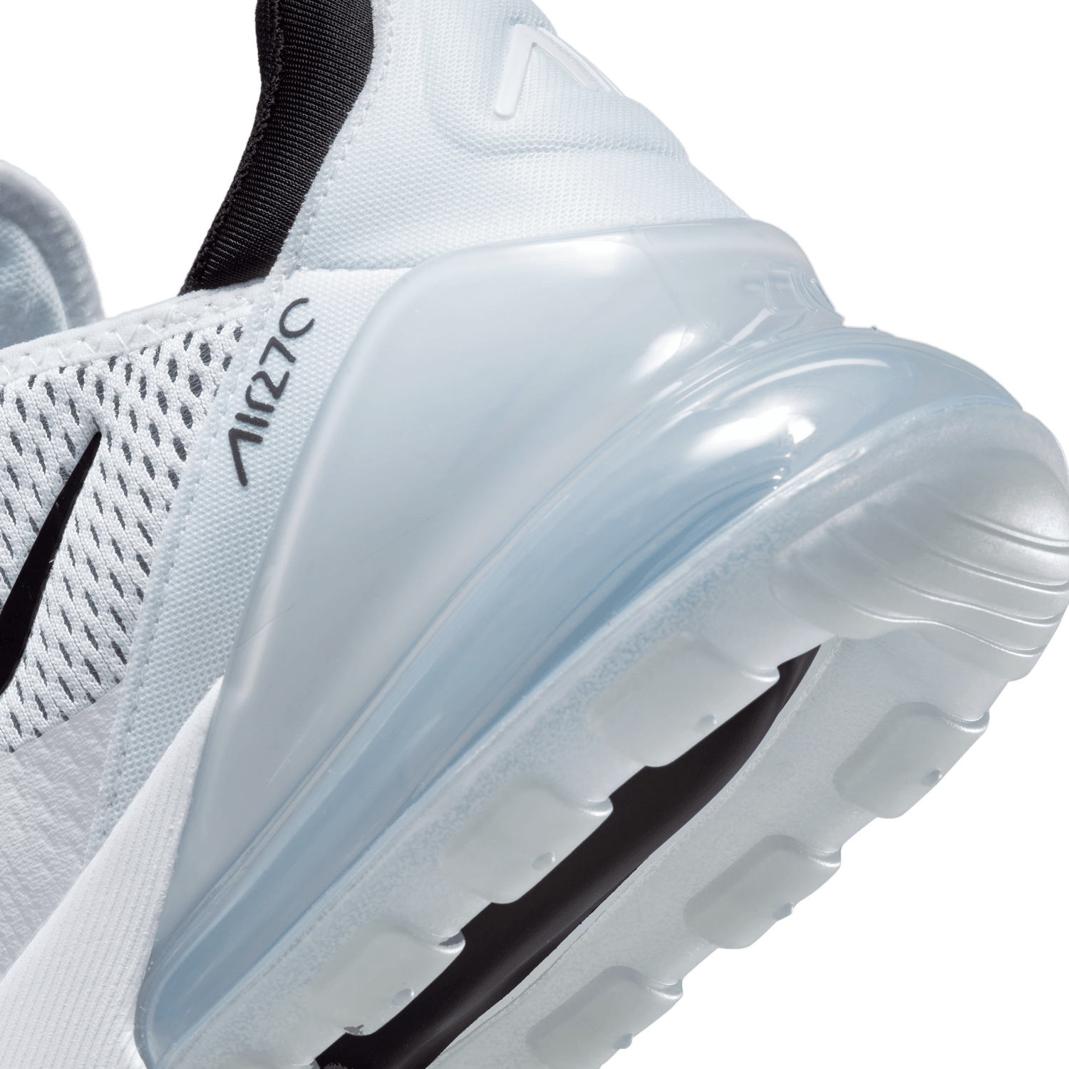 Nike Air Max 270 - Women's - White/Black/White