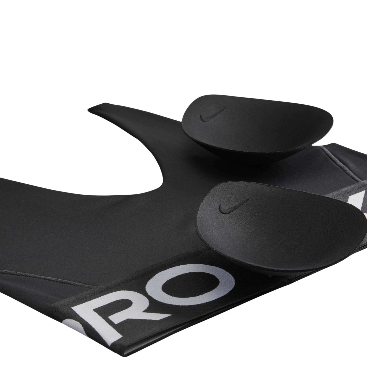 Nike Pro Indy Plunge Bra Bold - Women's - Black/White/White