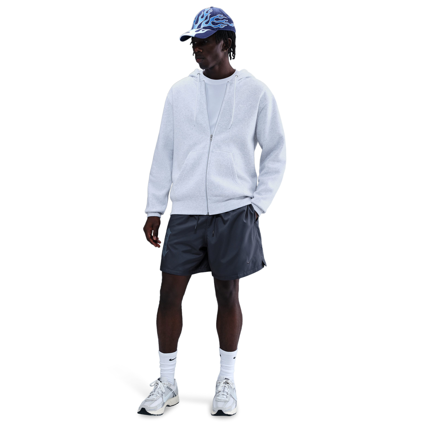 Nike Next Up Flow Shorts - Men's - Diffused Blue/Thunder Blue