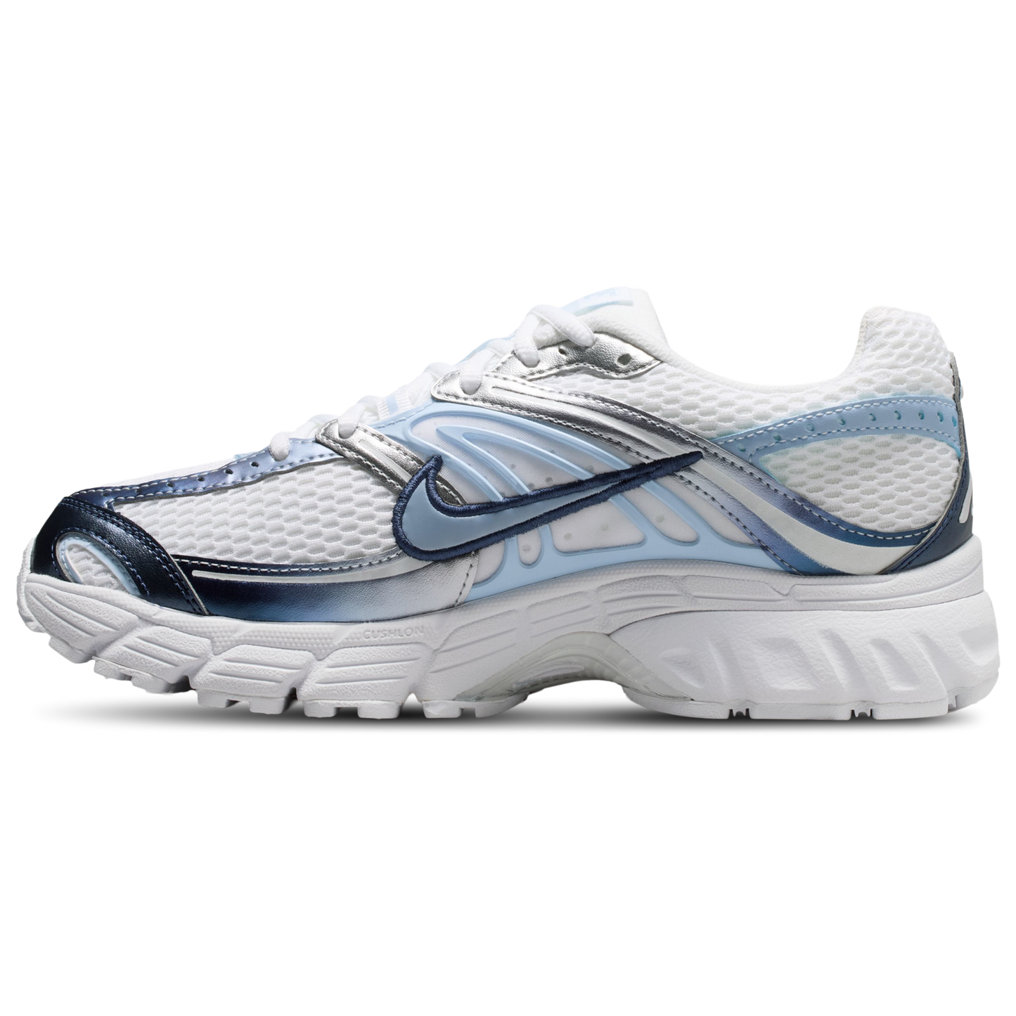 Nike Air Max Moto 2K SE - Women's - Metallic Silver/Hydrogen Blue/White