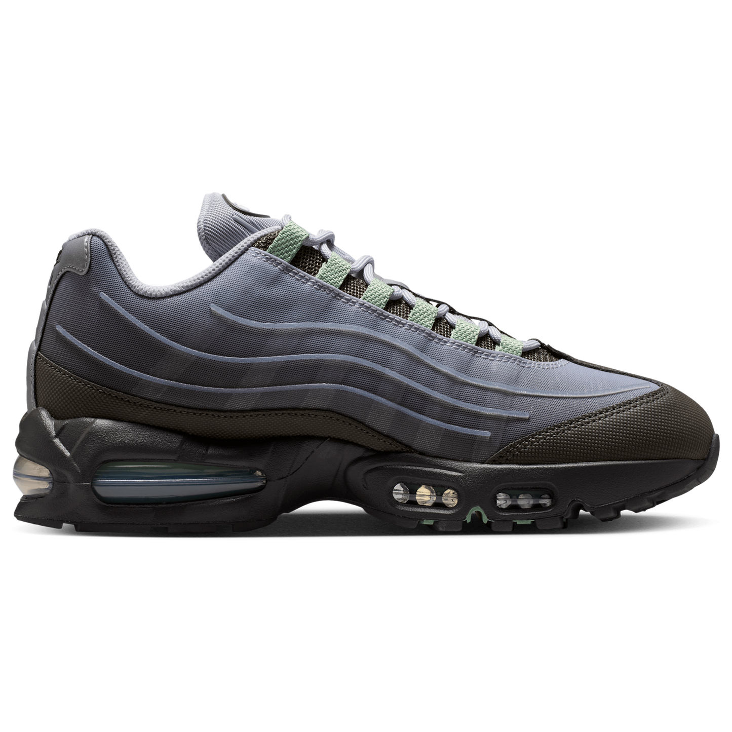 Nike Air Max 95 BB Tech - Men's - Steam/Med Ash/Wolf Grey
