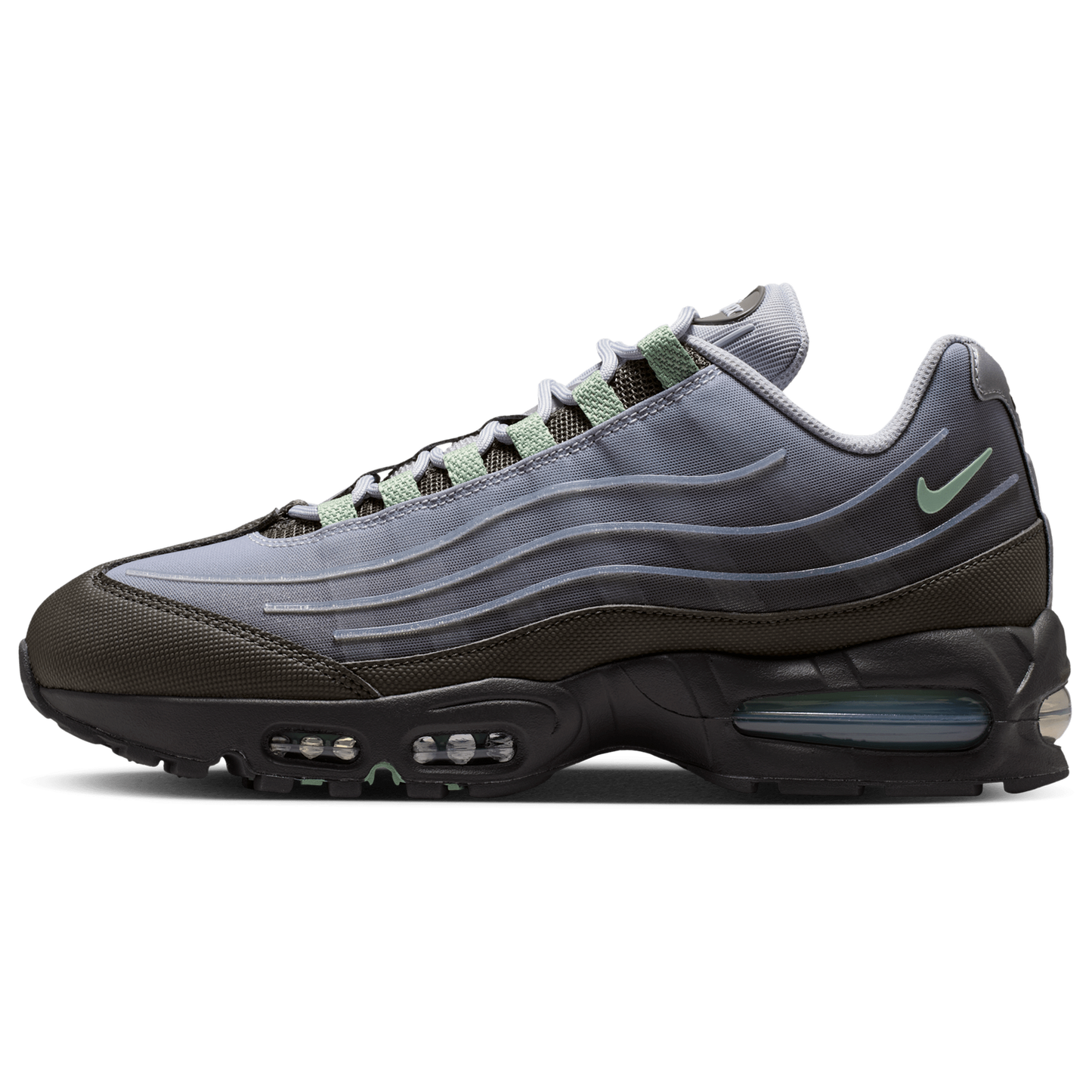 Nike Air Max 95 BB Tech - Men's - Steam/Med Ash/Wolf Grey