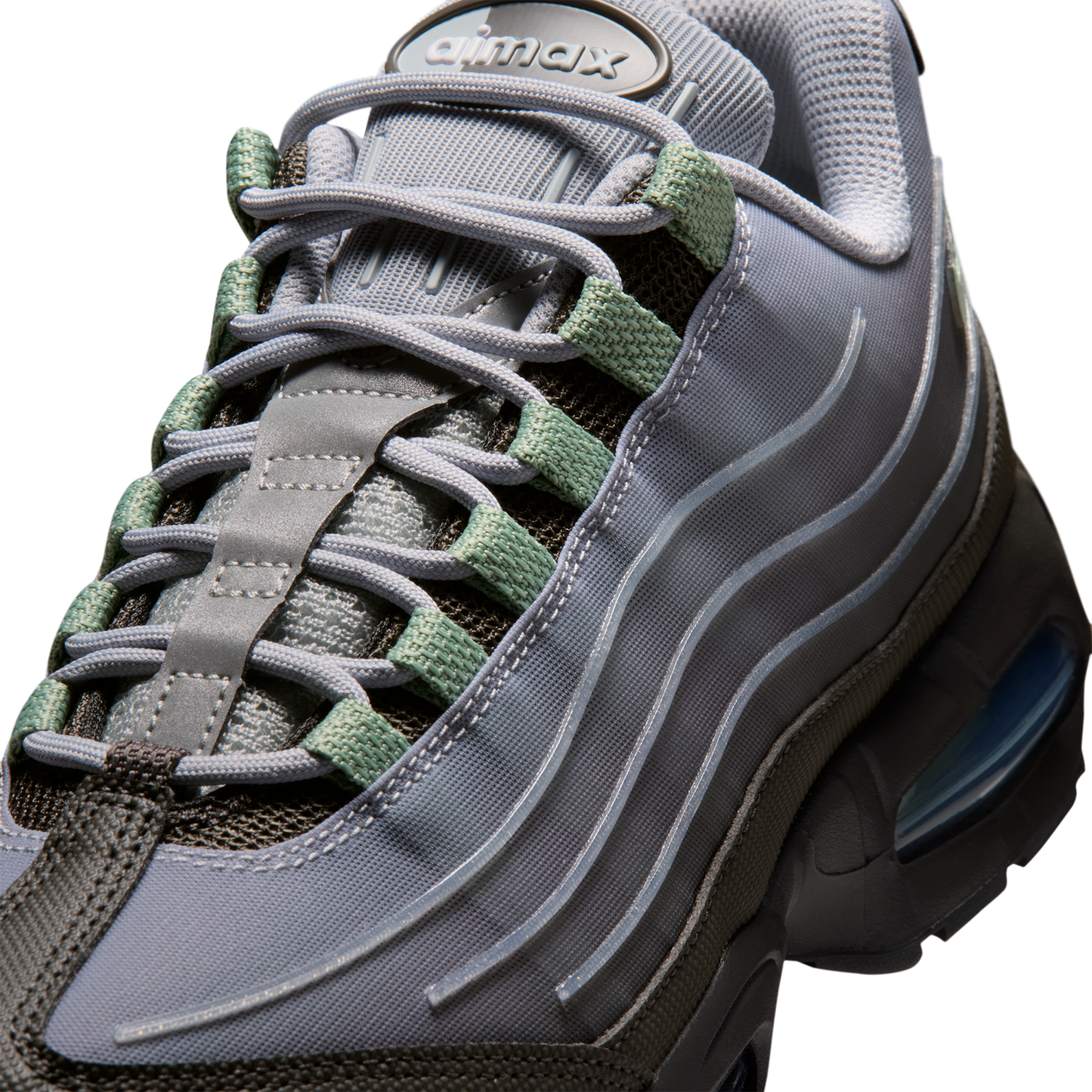 Nike Air Max 95 BB Tech - Men's - Steam/Med Ash/Wolf Grey