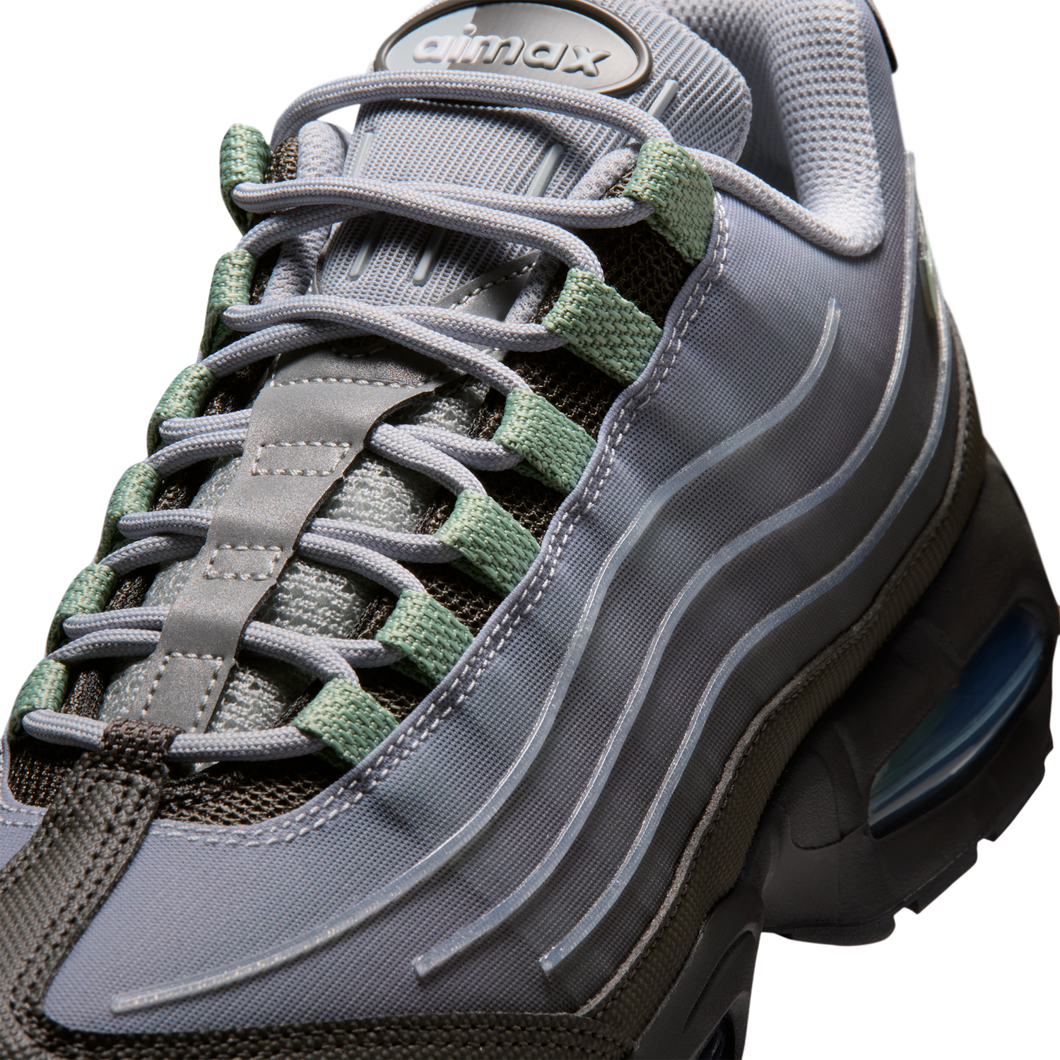 Nike Air Max 95 BB Tech - Men's - Steam/Med Ash/Wolf Grey