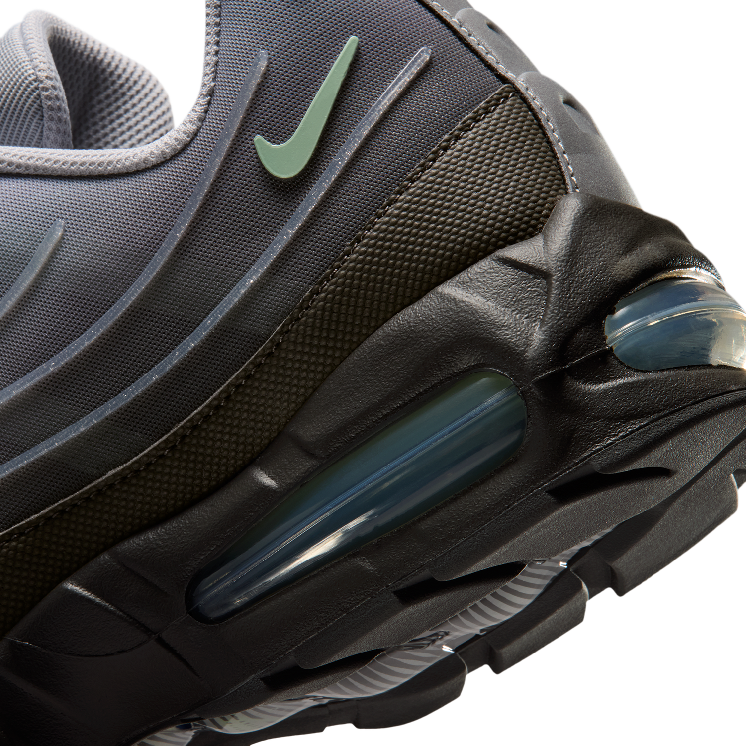 Nike Air Max 95 BB Tech - Men's - Steam/Med Ash/Wolf Grey