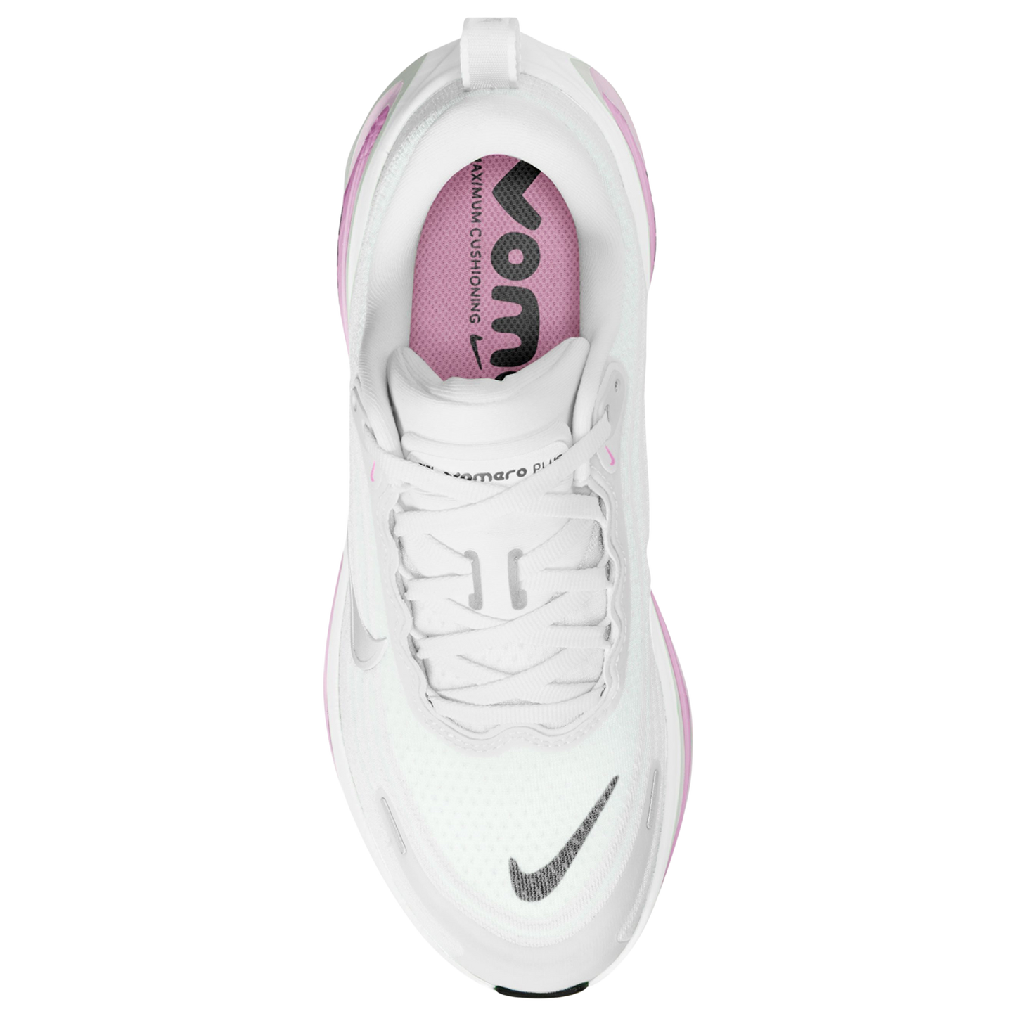 Nike Vomero Plus - Women's - Bleached Lilac/White/Mtlc Silver