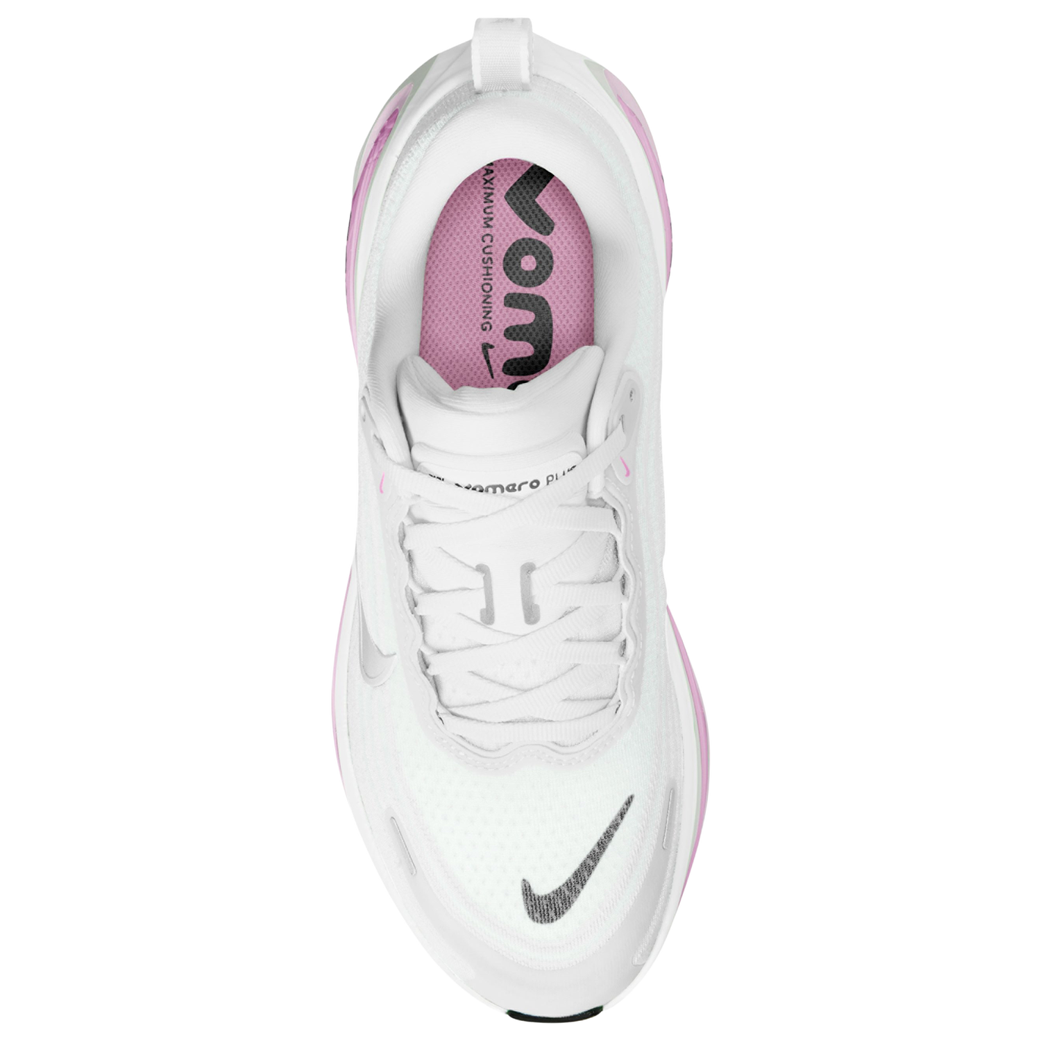 Nike Vomero Plus - Women's - Bleached Lilac/White/Mtlc Silver