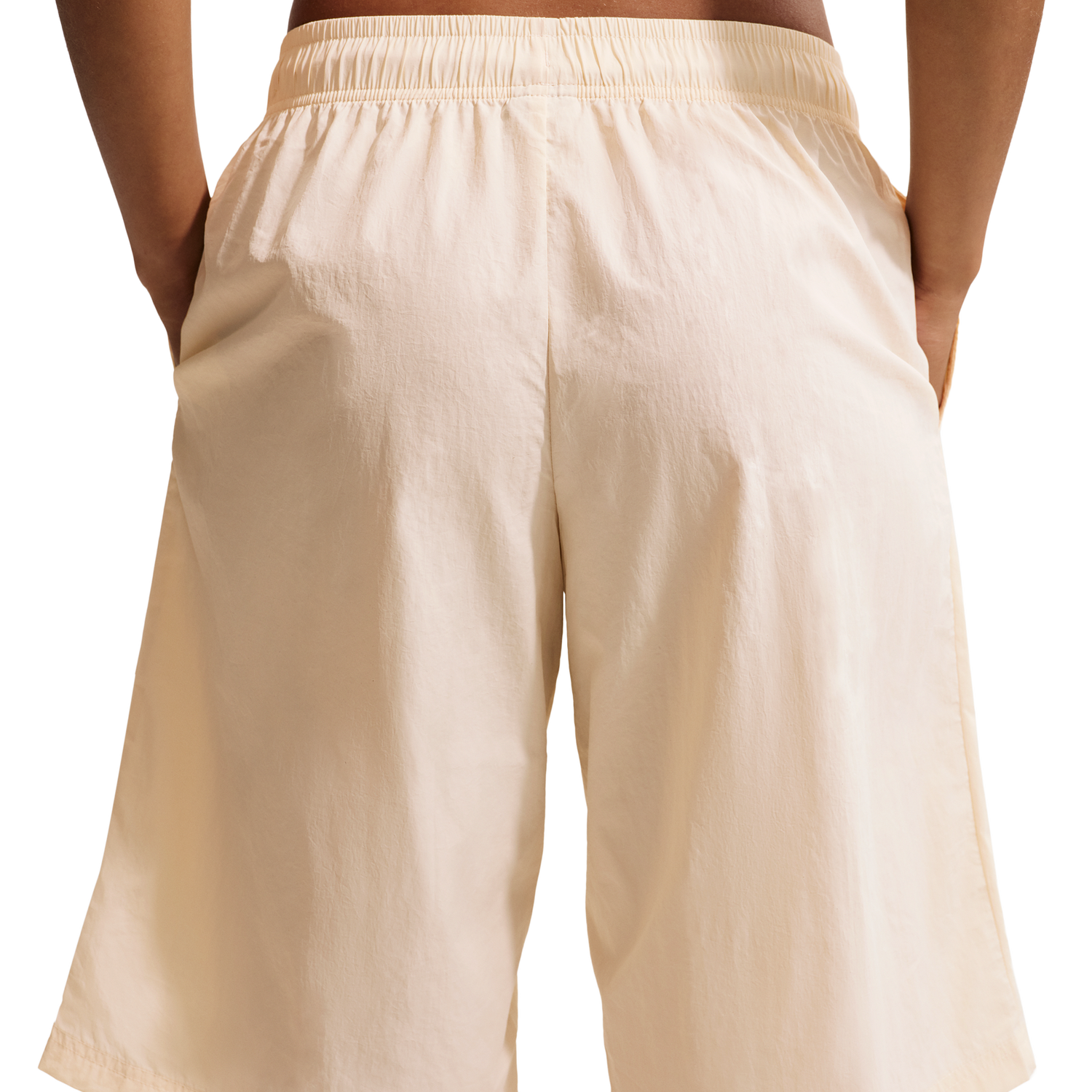 Nike NSW Longline SPD Shorts - Women's - Chalk/Black