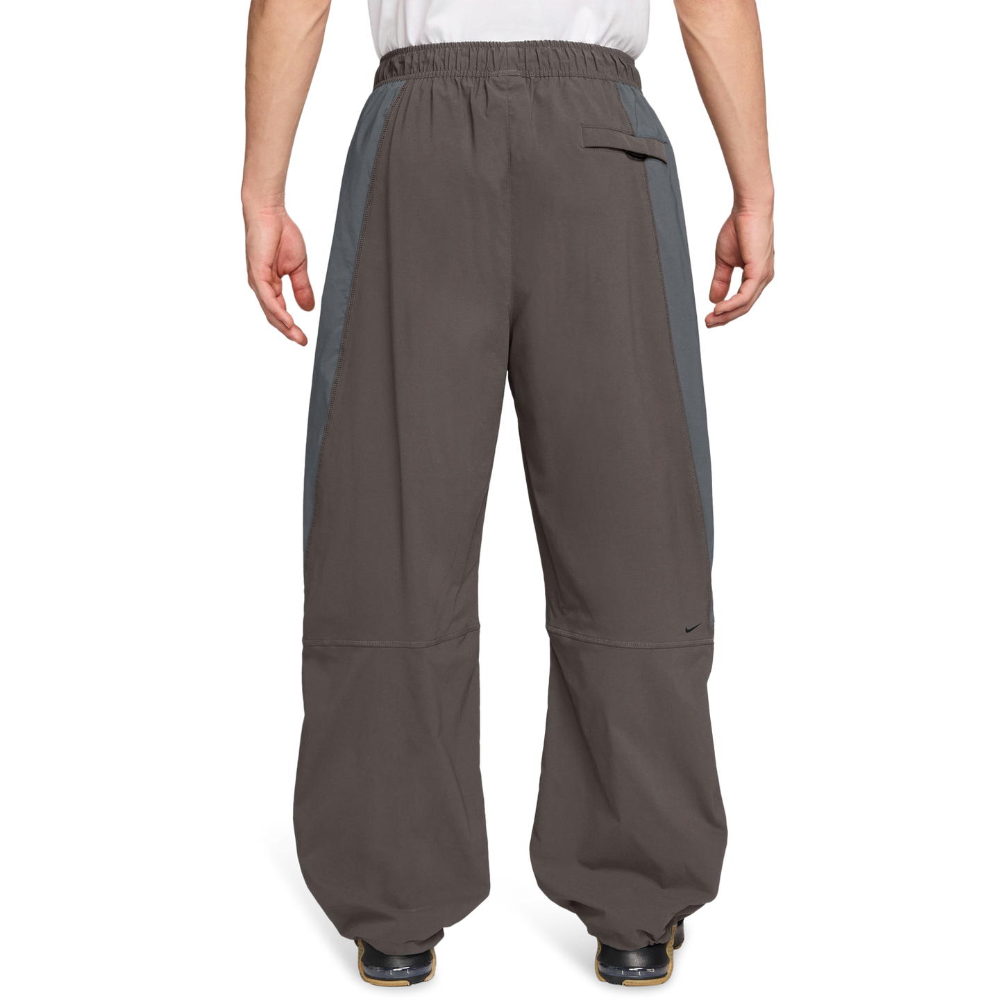 Nike Tech Woven Pro Oversized Pants - Men's - Cave Stone/Cool Grey/Black