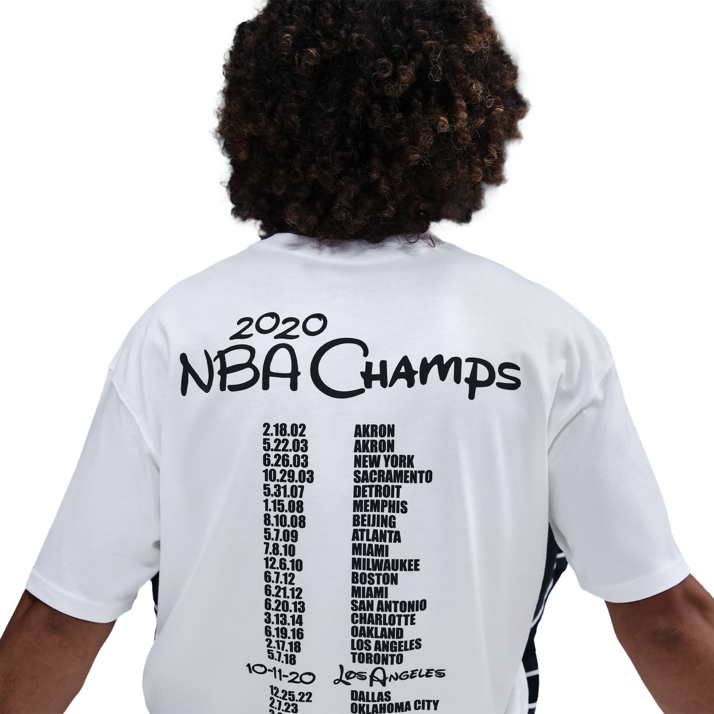 Nike Lebron M90 T-Shirt - Men's - Black/White