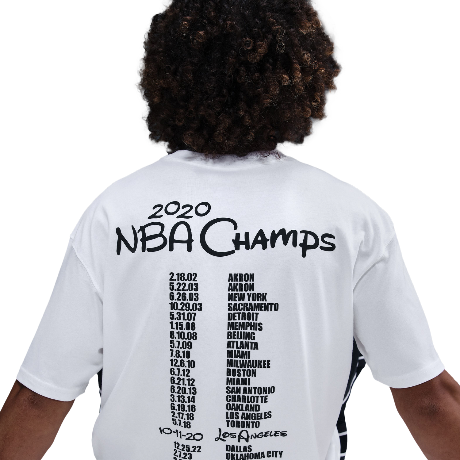 Nike Lebron M90 T-Shirt - Men's - Black/White