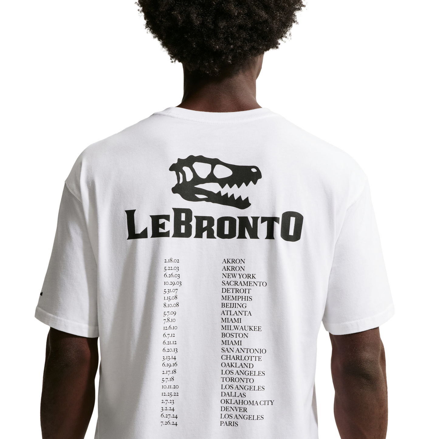 Nike LeBron James T-Shirt Long Sleeve - Men's - White