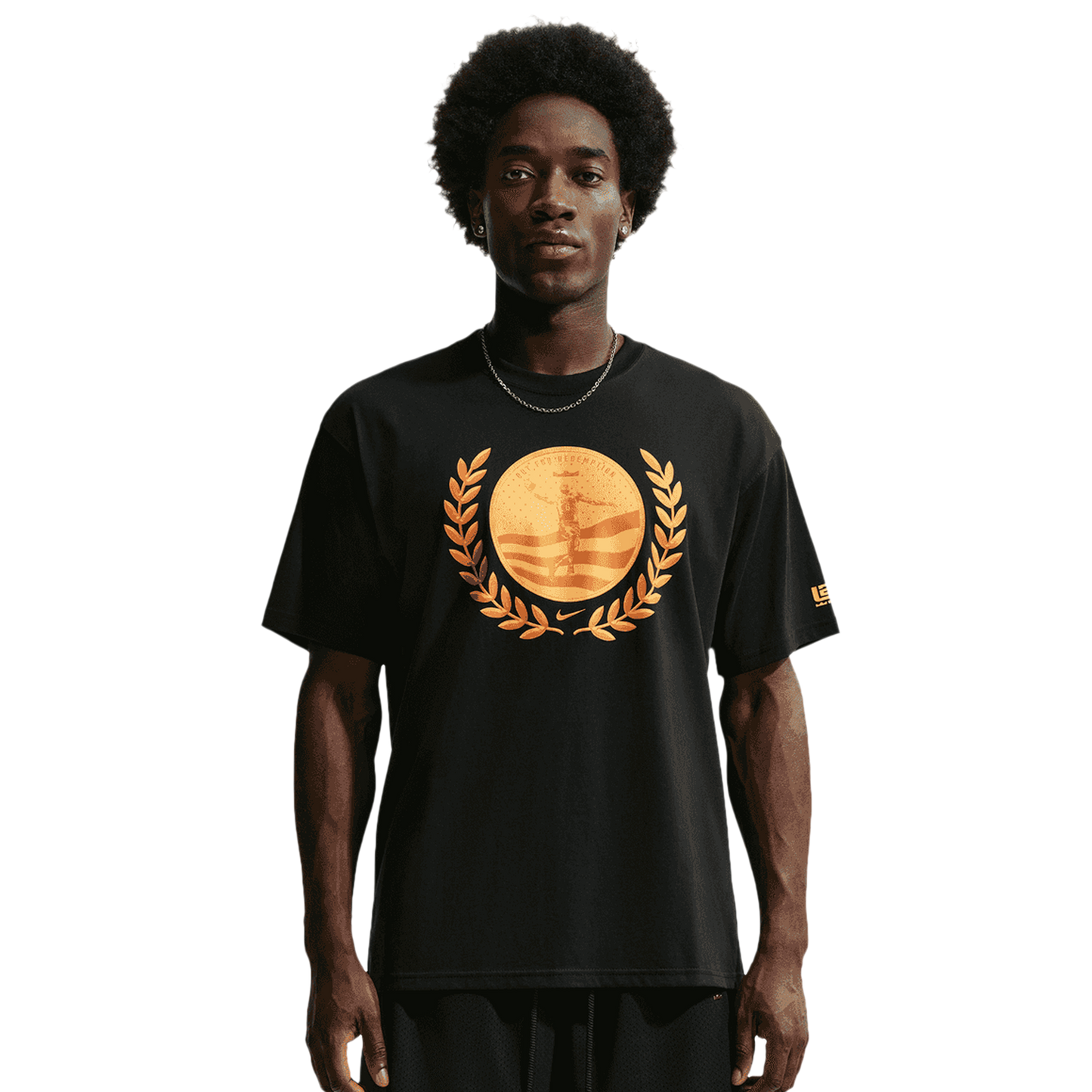 Nike LeBron James T-Shirt Long Sleeve - Men's - Black
