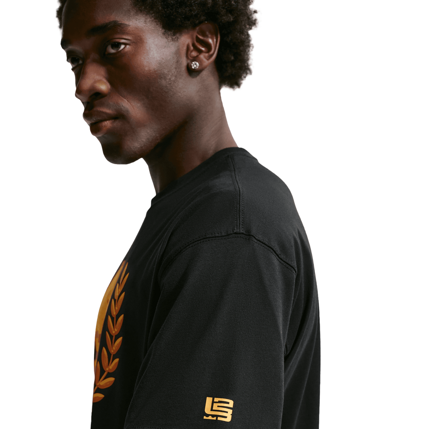 Nike LeBron James T-Shirt Long Sleeve - Men's - Black
