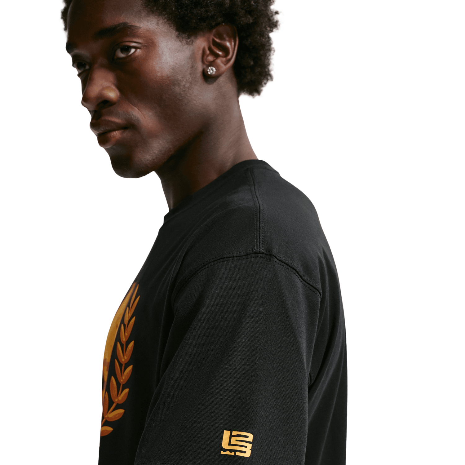 Nike LeBron James T-Shirt Long Sleeve - Men's - Black