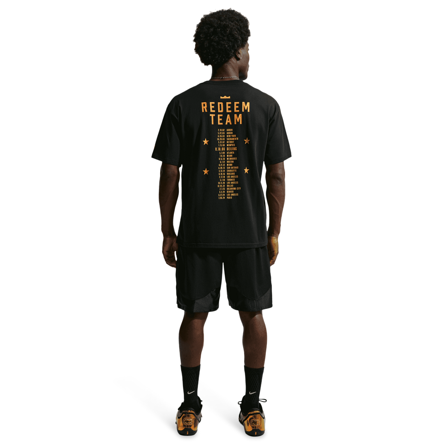 Nike LeBron James T-Shirt Long Sleeve - Men's - Black