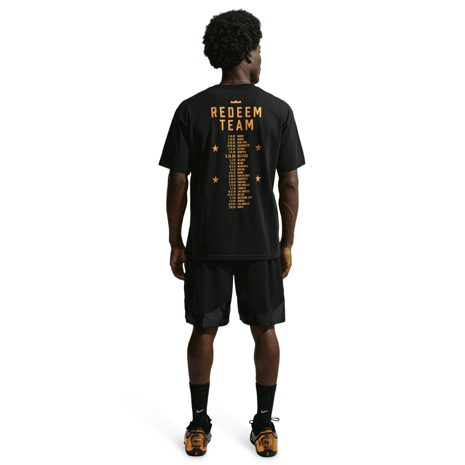 Nike LeBron James T-Shirt Long Sleeve - Men's - Black