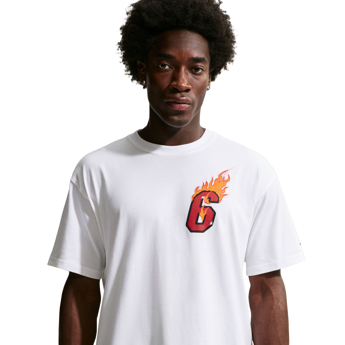 Nike LeBron James T-Shirt Long Sleeve - Men's - White