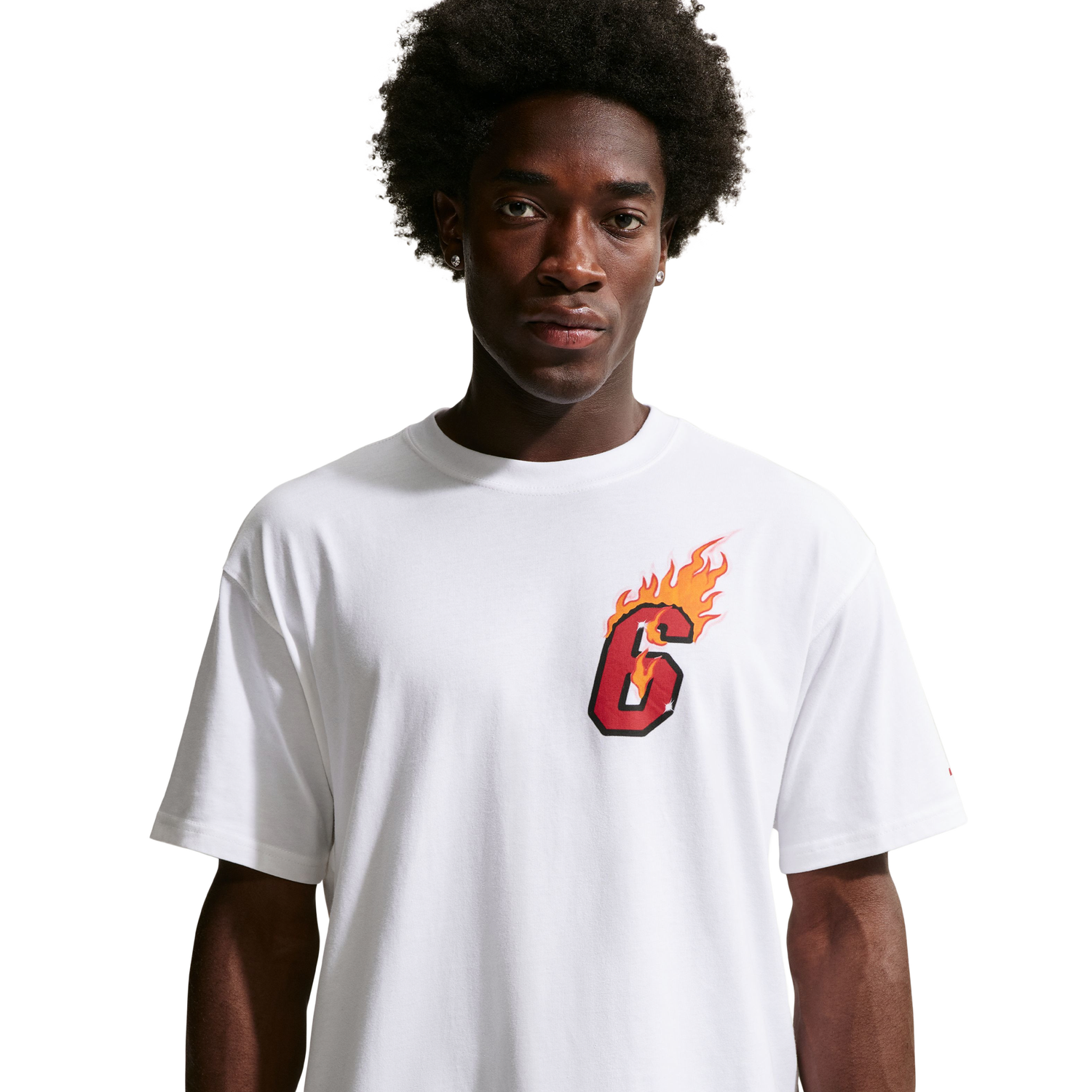 Nike LeBron James T-Shirt Long Sleeve - Men's - White