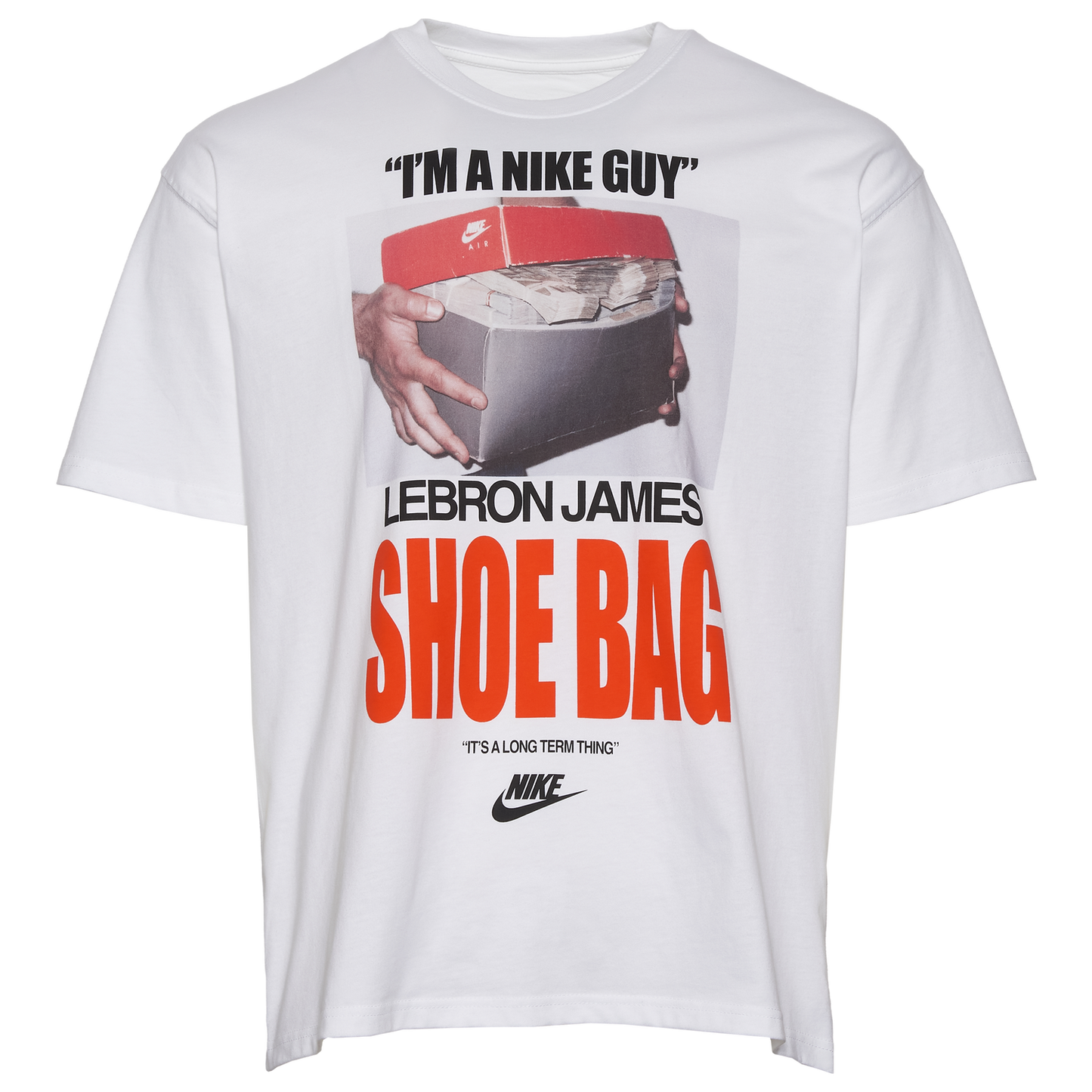 Nike LeBron James M90 T-shirt - Men's - White/Multi