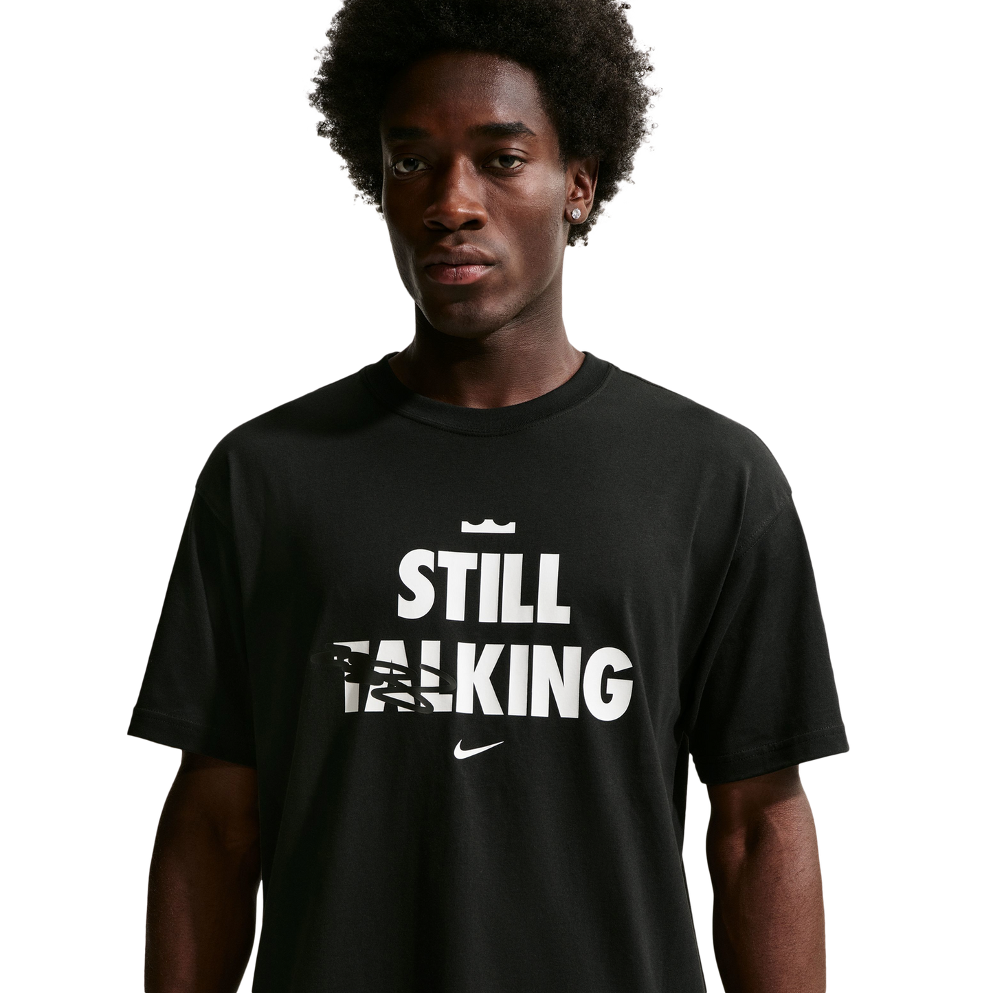 Nike LeBron James T-Shirt Long Sleeve - Men's - Black