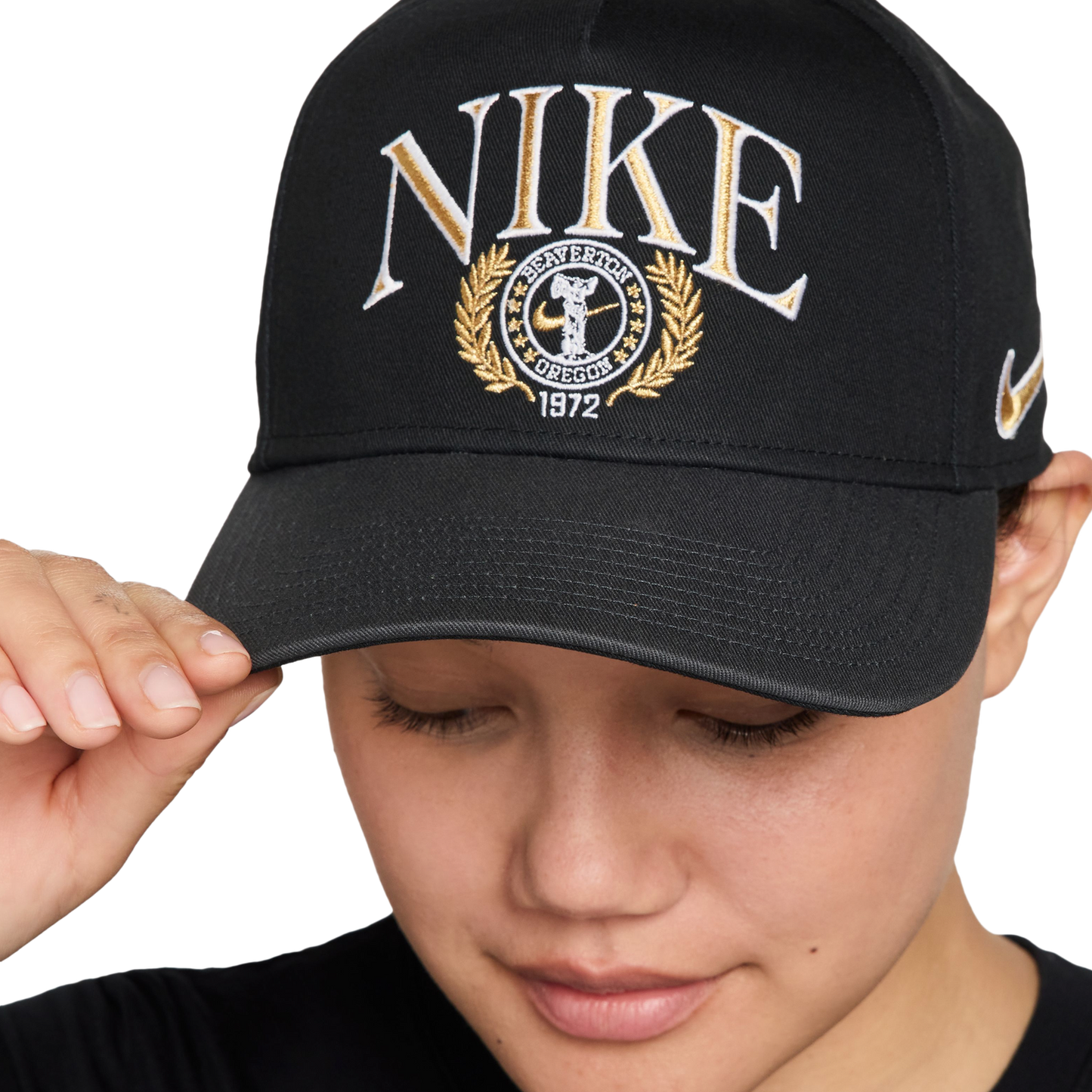 Nike GFX Rise Cap - Men's - Black/Gold