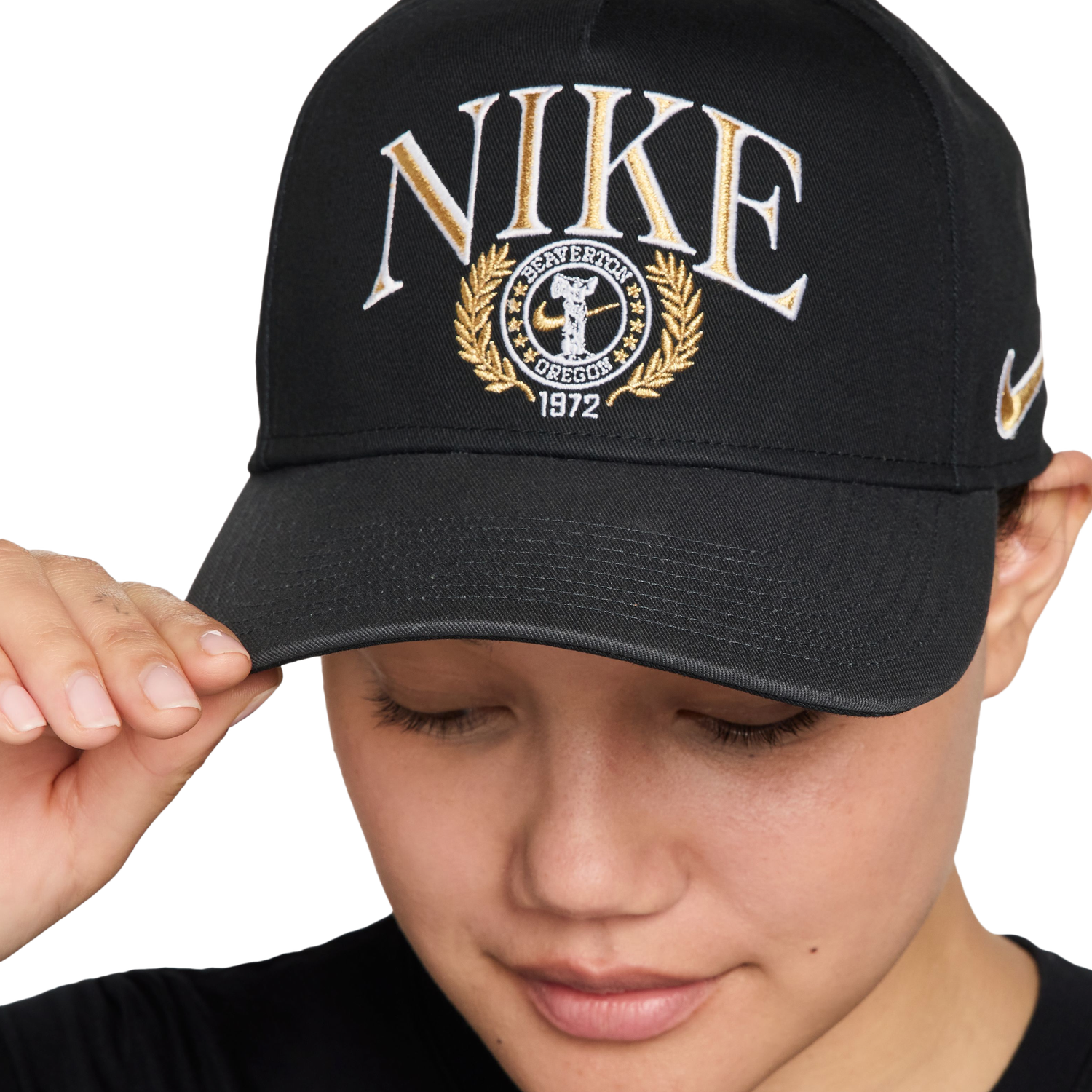 Nike GFX Rise Cap - Men's - Black/Gold