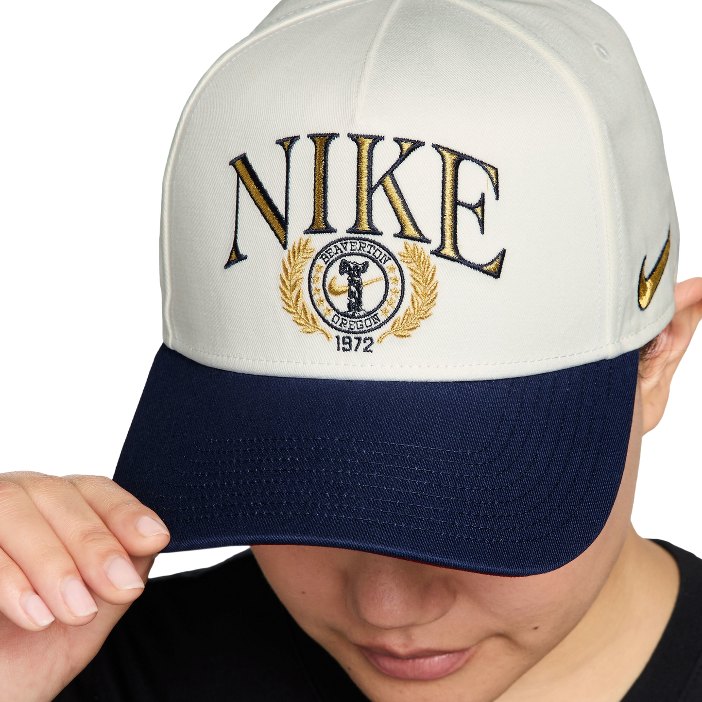 Nike GFX Rise Cap - Men's - White/Navy